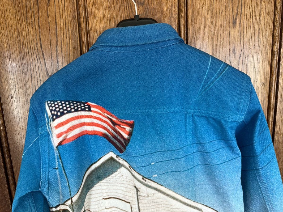 Calvin Klein 205W39NYC FW18 Calvin Klein 205w39nyc est 1975 USA Flag denim jacket Size US S / EU 44-46 / 1 - 19 Thumbnail