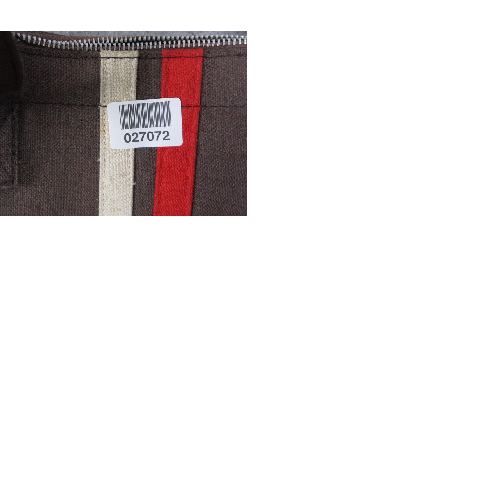 Vintage VINTAGE Interpur Tote Bag Womens Brown Red Canvas Striped 60s 70s Tote Bag Womens Brown Red Canvas Striped 60s 70s Size ONE SIZE - 9 Thumbnail