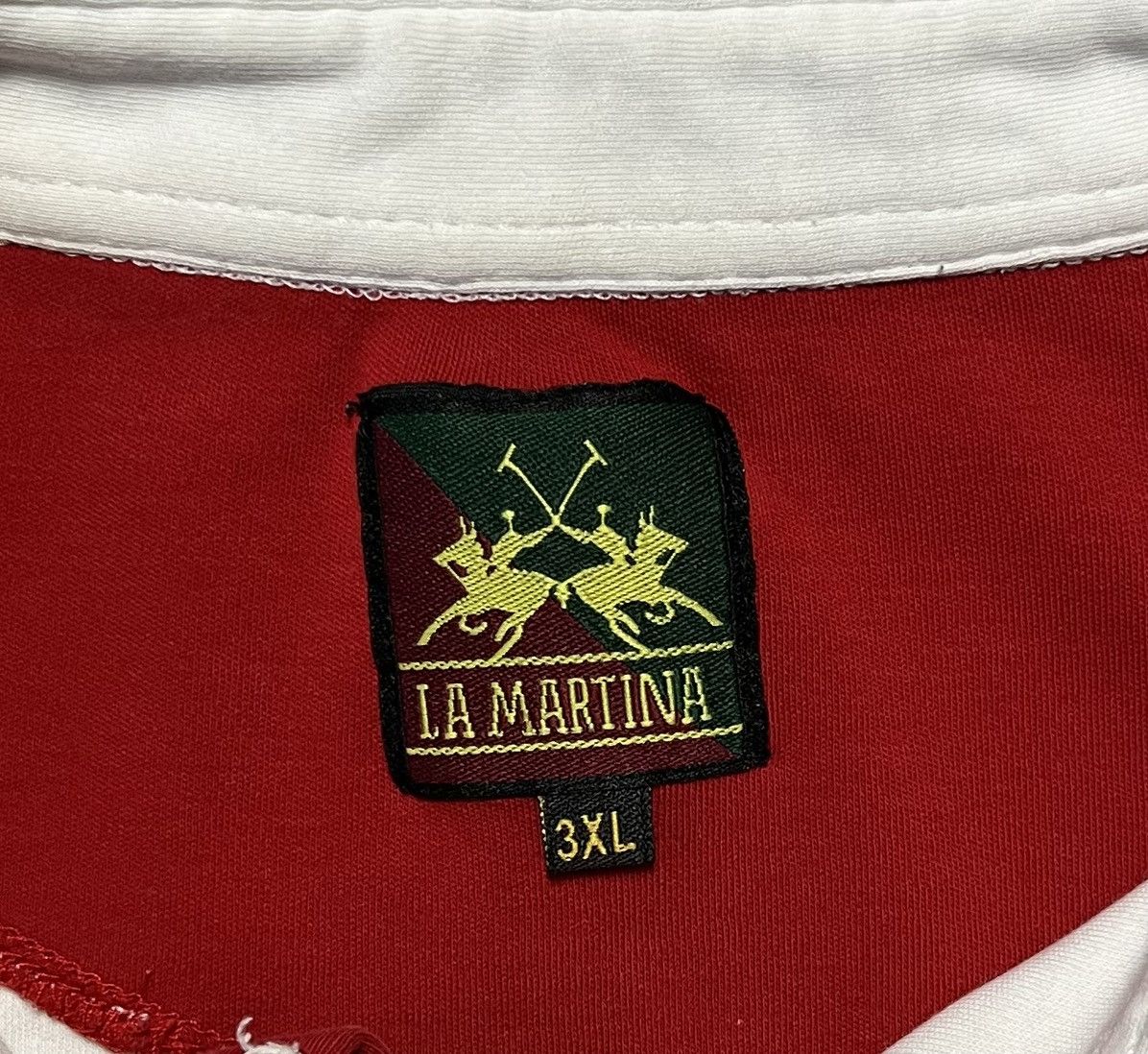 La Martina La Martina Polo Mannschaft Men’s Short Sleeve Polo Shirt Size US XXL / EU 58 / 5 - 14 Thumbnail