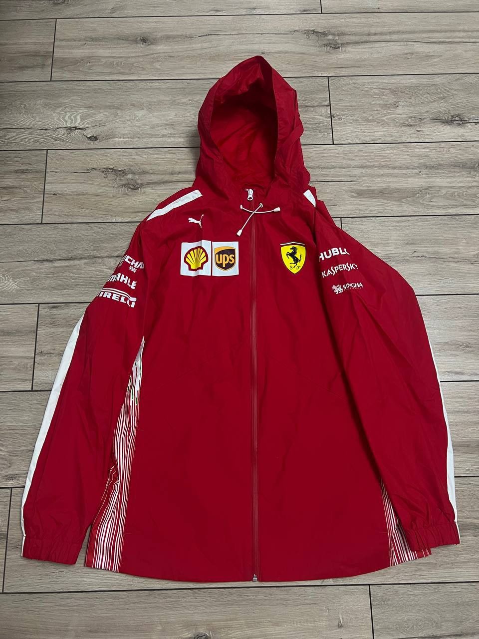 Red ferrari puma jacket online