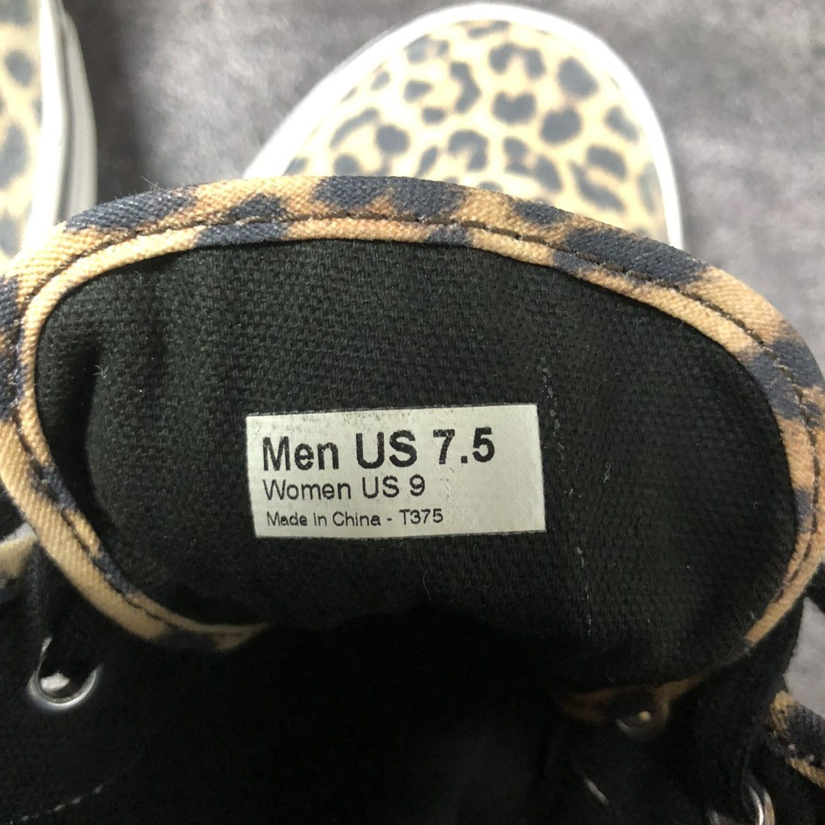 Vans Vans Authentic Hi Leopard animal art Size US 7.5 / EU 40-41 - 8 Thumbnail