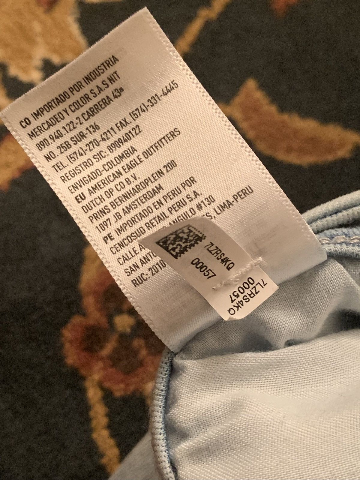 American Eagle Outfitters Vintage Y2K American Eagle Light Blue Curvy Hi-Rise Jegging Size 24" / US 00 / IT 34 - 9 Thumbnail
