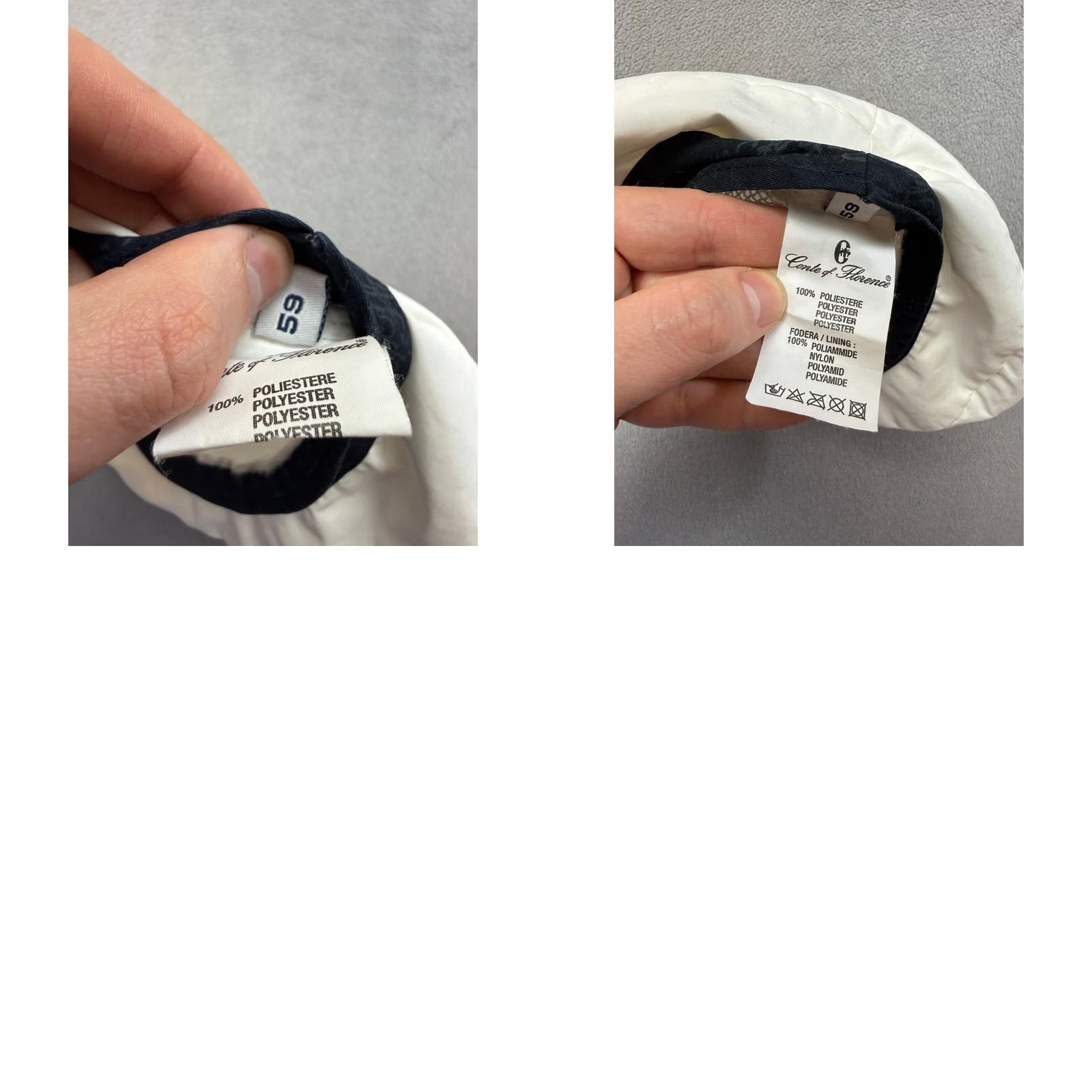 Conte of Florence Conte of Florence White Bucket Hat One Size Men XS? Size ONE SIZE - 8 Thumbnail