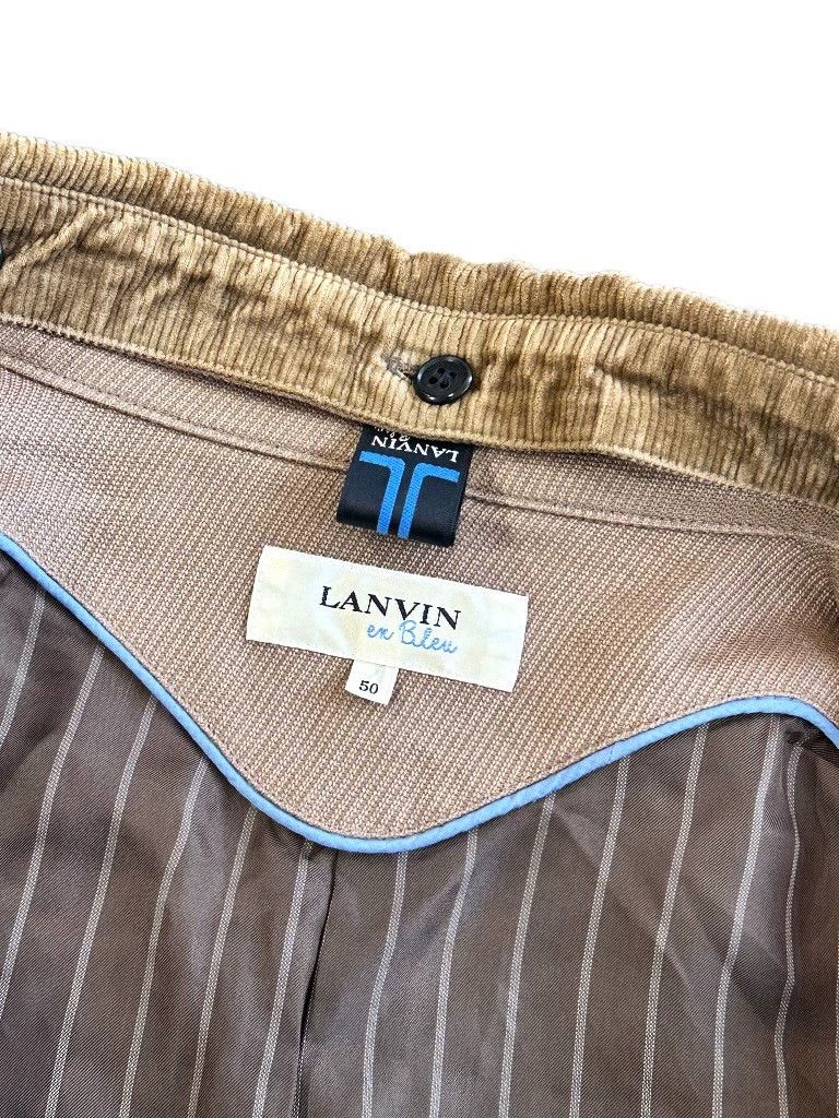 Lanvin LANVIN en Bleu Japan Detachable Collar Zip Jacket 50 Size US M / EU 48-50 / 2 - 6 Thumbnail