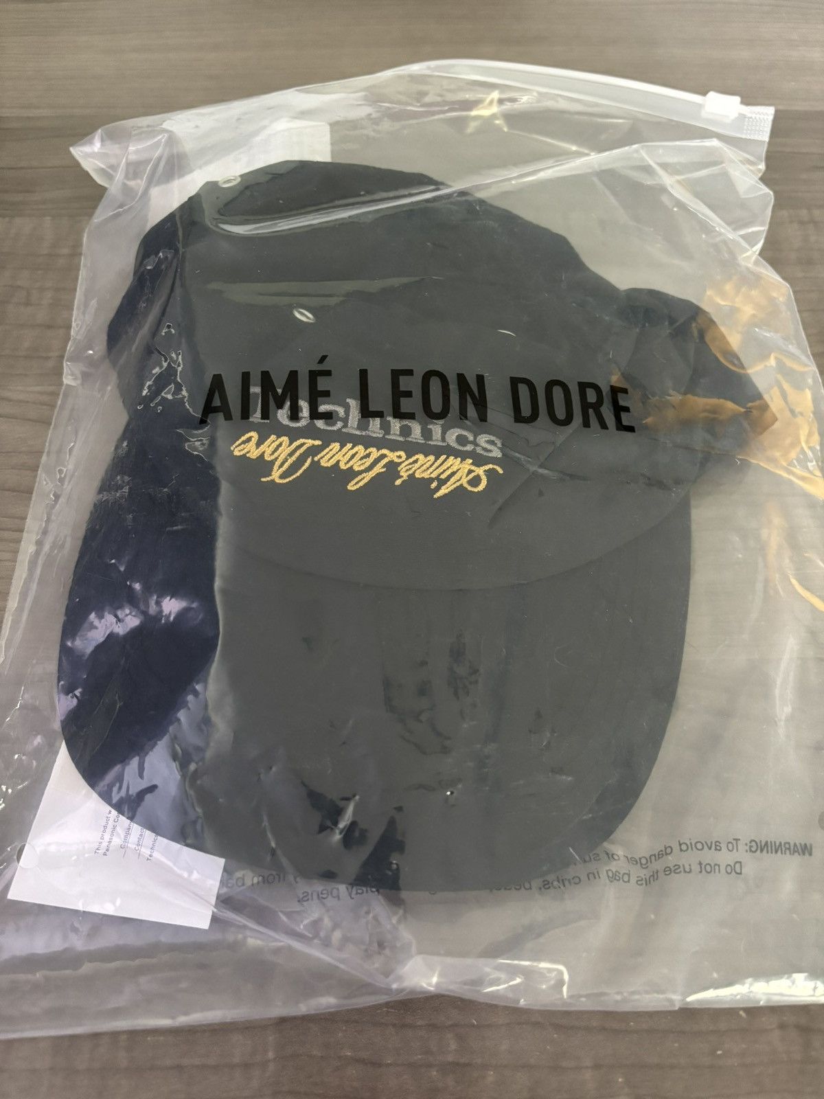 Aime Leon Dore IN HAND Aime Leon Dore Technics Nylon Hat Black BNWT Size ONE SIZE - 1 Thumbnail