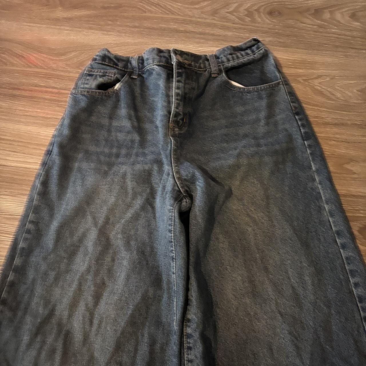 Vintage Crazy Vintage Y2K/2000s Baggy Grunge Dark Wash Wide Leg Skater Denim Jeans! 30x30 Size US 30 / EU 46 - 5 Thumbnail