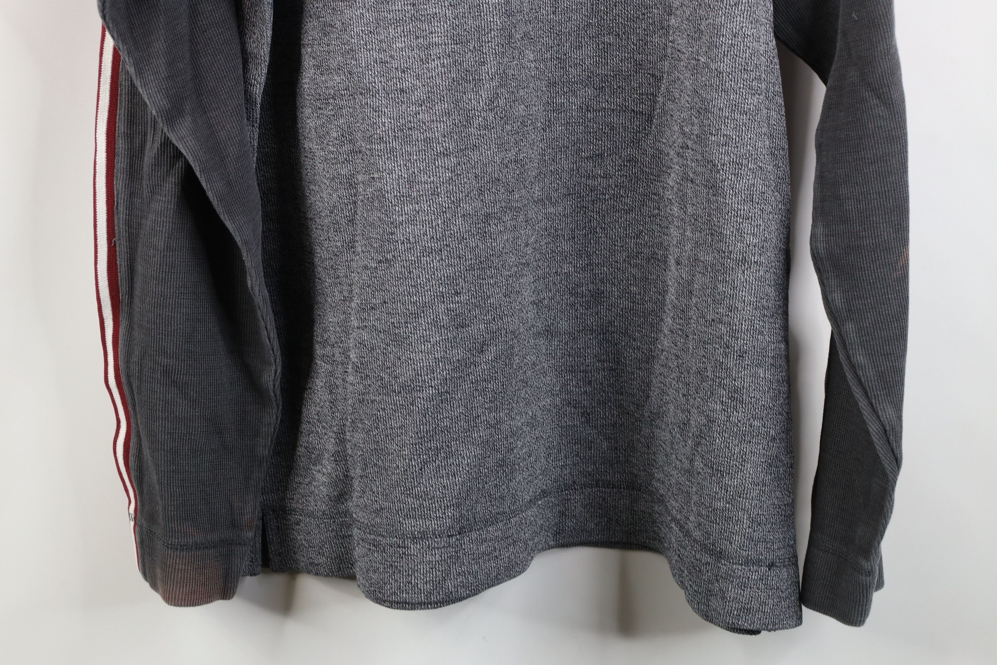 Vintage Vintage 90s Y2K Streetwear Ribbed Thermal Knit T-Shirt Size US L / EU 52-54 / 3 - 11 Thumbnail