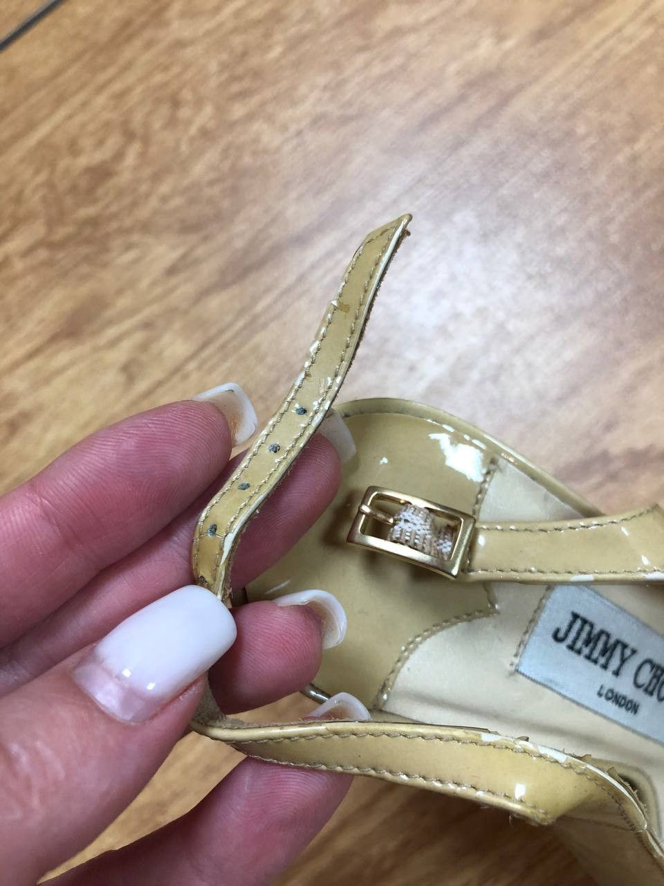 Jimmy Choo × Vintage Jimmy Choo High Heels Sneak Skin Luxury Size US 5 / IT 35 - 17 Thumbnail