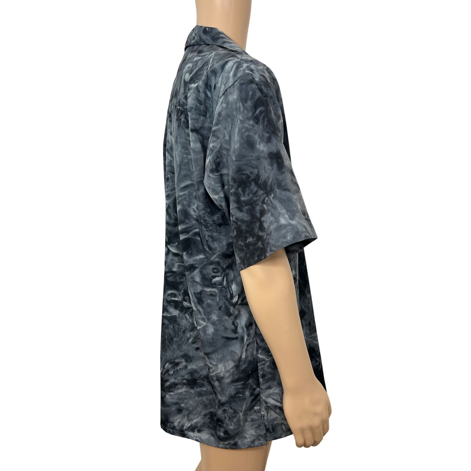 Jordan Craig Jordan Craig Men’s Casual Shirt M Black Grey Tie Dyed Short Size US M / EU 48-50 / 2 - 4 Thumbnail