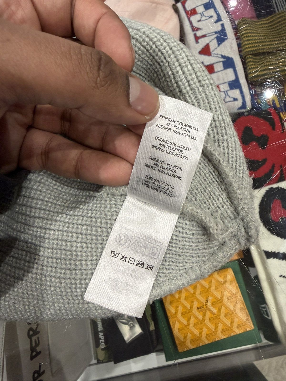 Supreme Supreme Reflective Balaclava Grey Size ONE SIZE - 5 Thumbnail