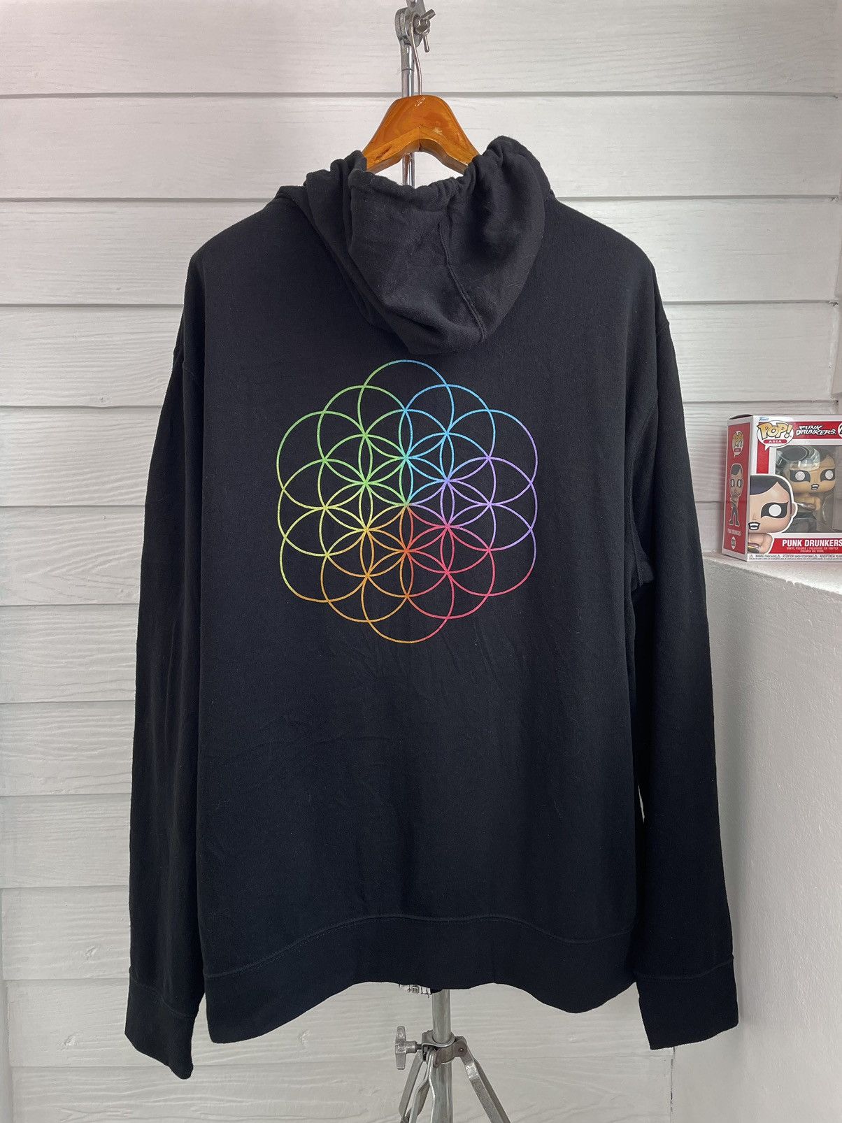 Band Tees × Vintage COLDPLAY A HEAD FULL OF DREAMS WORLD TOUR 2017 HOODIE Size US XXL / EU 58 / 5 - 2 Thumbnail