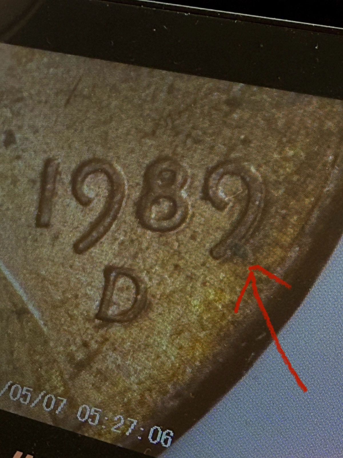 Other 1989 Lincoln Cent Penny - Double Die Size ONE SIZE - 3 Thumbnail