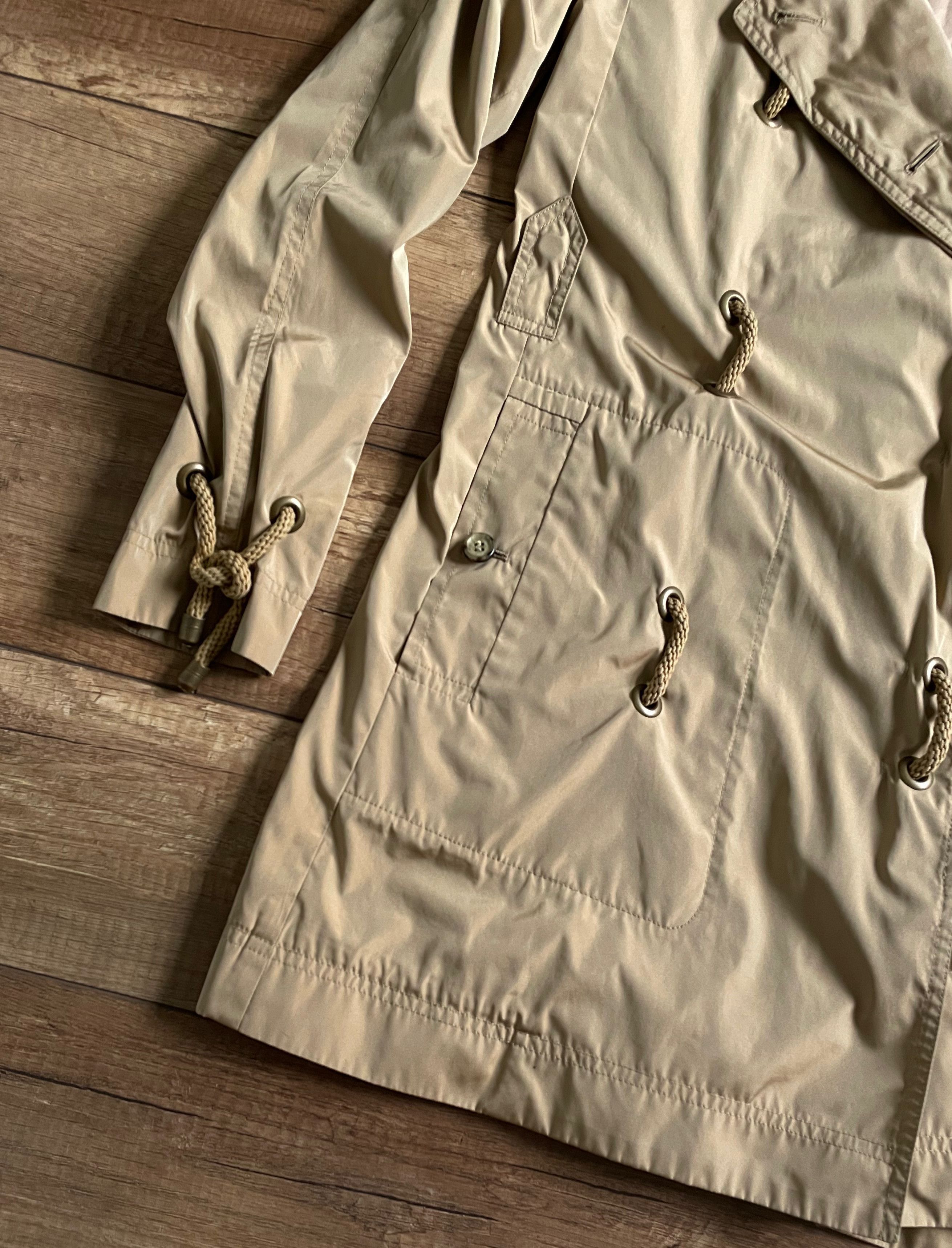 Yves Saint Laurent Yves Saint Laurent Rive Gauche Beige Double Trench Coat Size M / US 6-8 / IT 42-44 - 5 Thumbnail