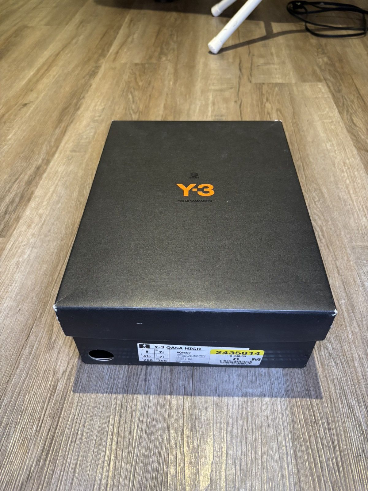 Adidas × Y-3 Adidas x Y-3 Qasa High Triple White 2016 Yohji Yamamoto Size US 8 / EU 41 - 9 Thumbnail