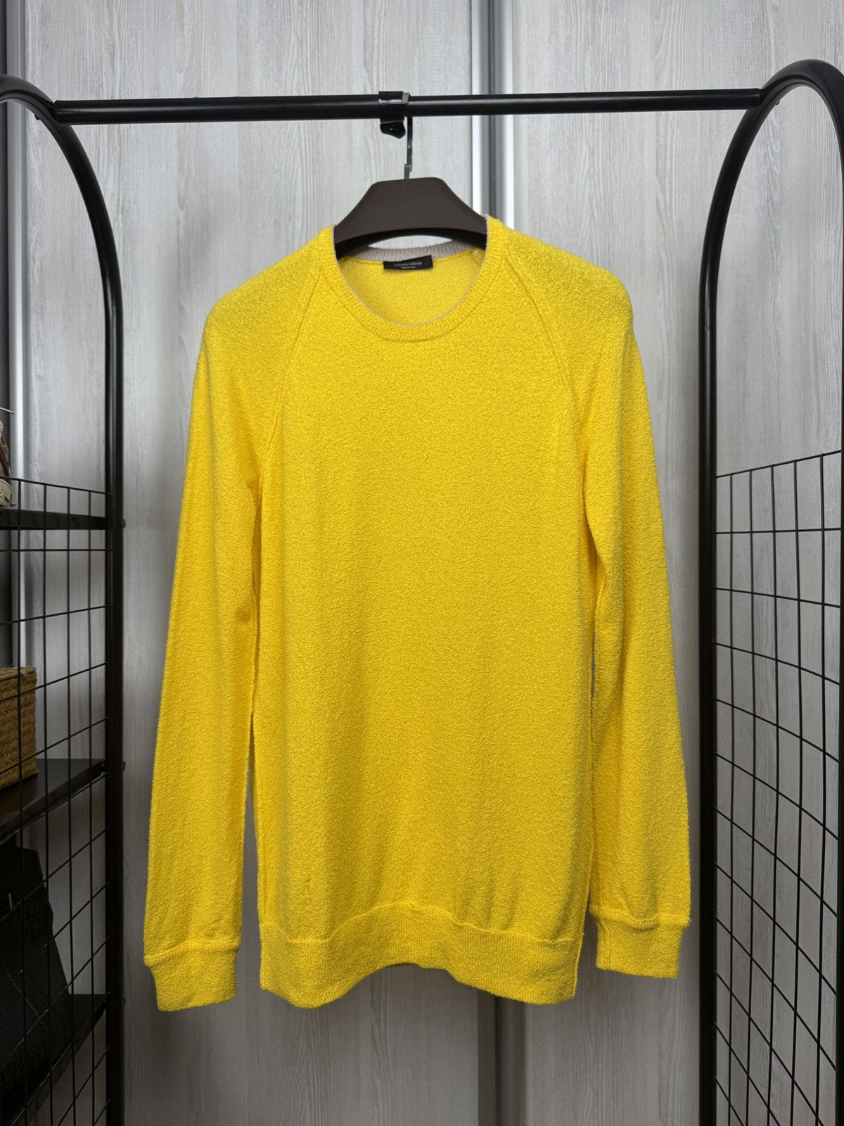 Roberto Collina Roberto Collina Towel style cotton fibre yellow sweatshirt Size US M / EU 48-50 / 2 - 1 Thumbnail