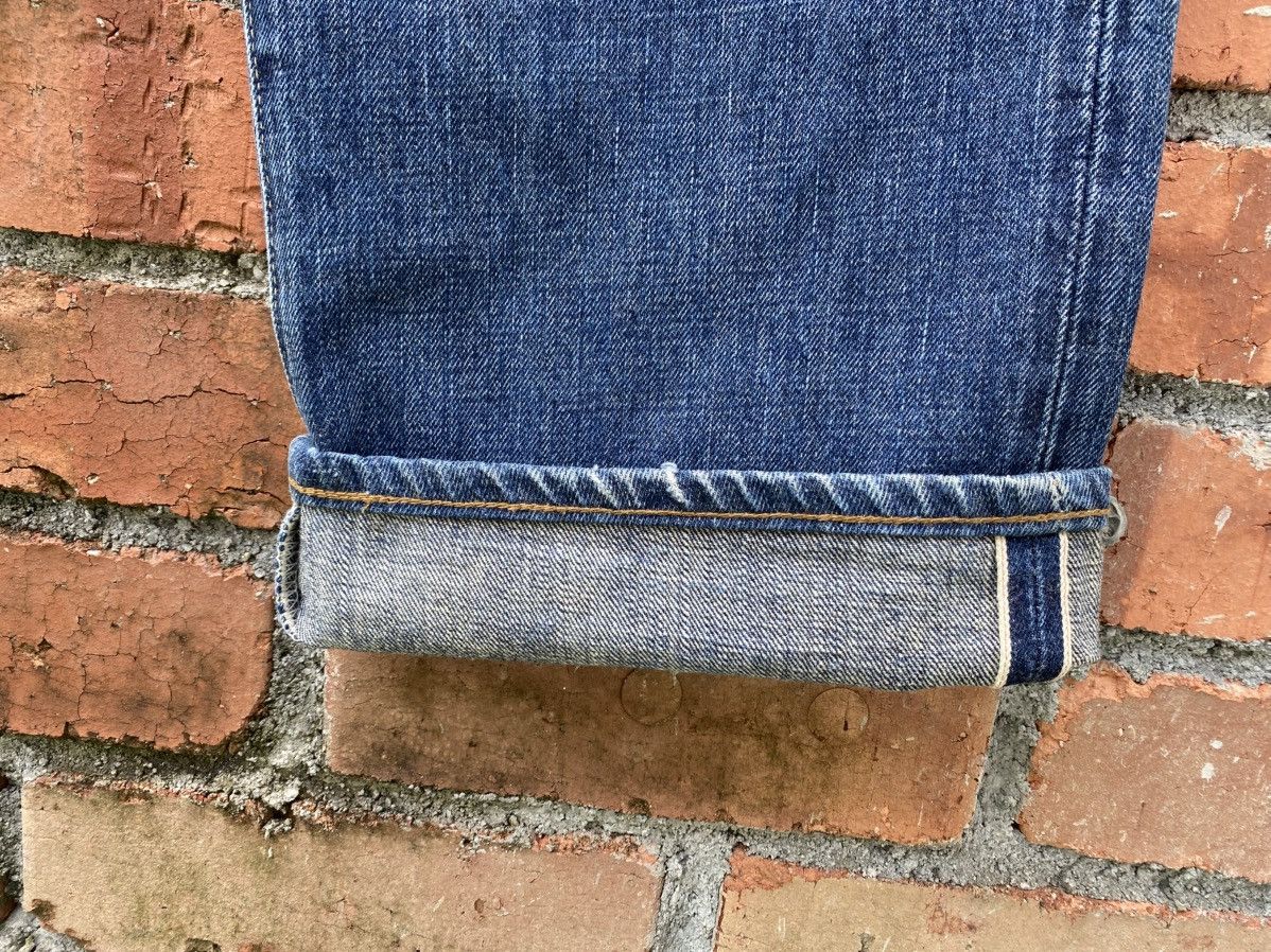 Levi's Vintage Clothing W35x31.5 Vintage levi's 502xx redline big E denime Size US 35 - 5 Thumbnail