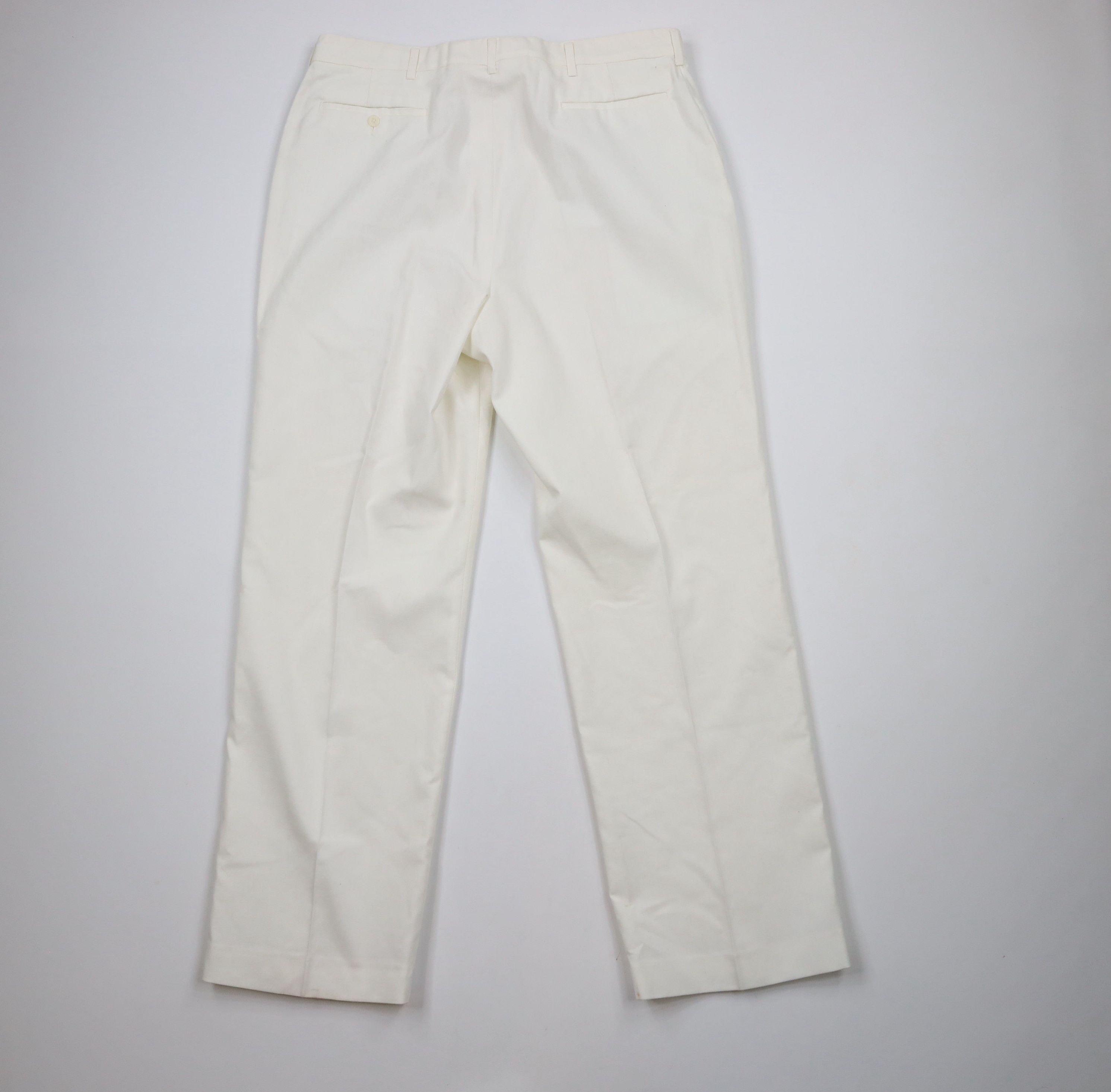 Vintage Vintage 70s Streetwear Wide Leg Bell Bottoms Pants White Size US 38 / EU 54 - 11 Thumbnail