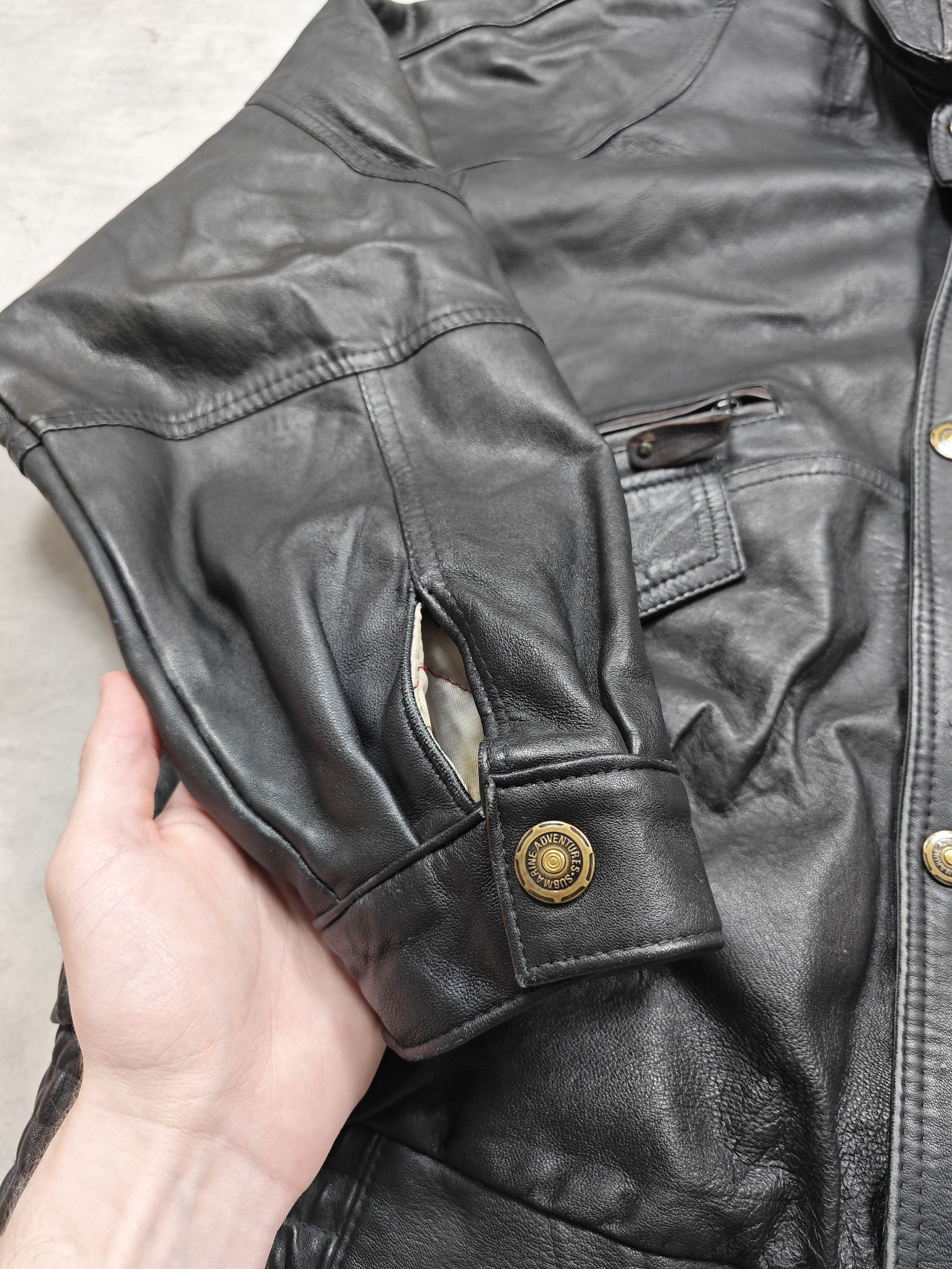 Vintage Vintage Leather Jacket Size US XL / EU 56 / 4 - 9 Thumbnail