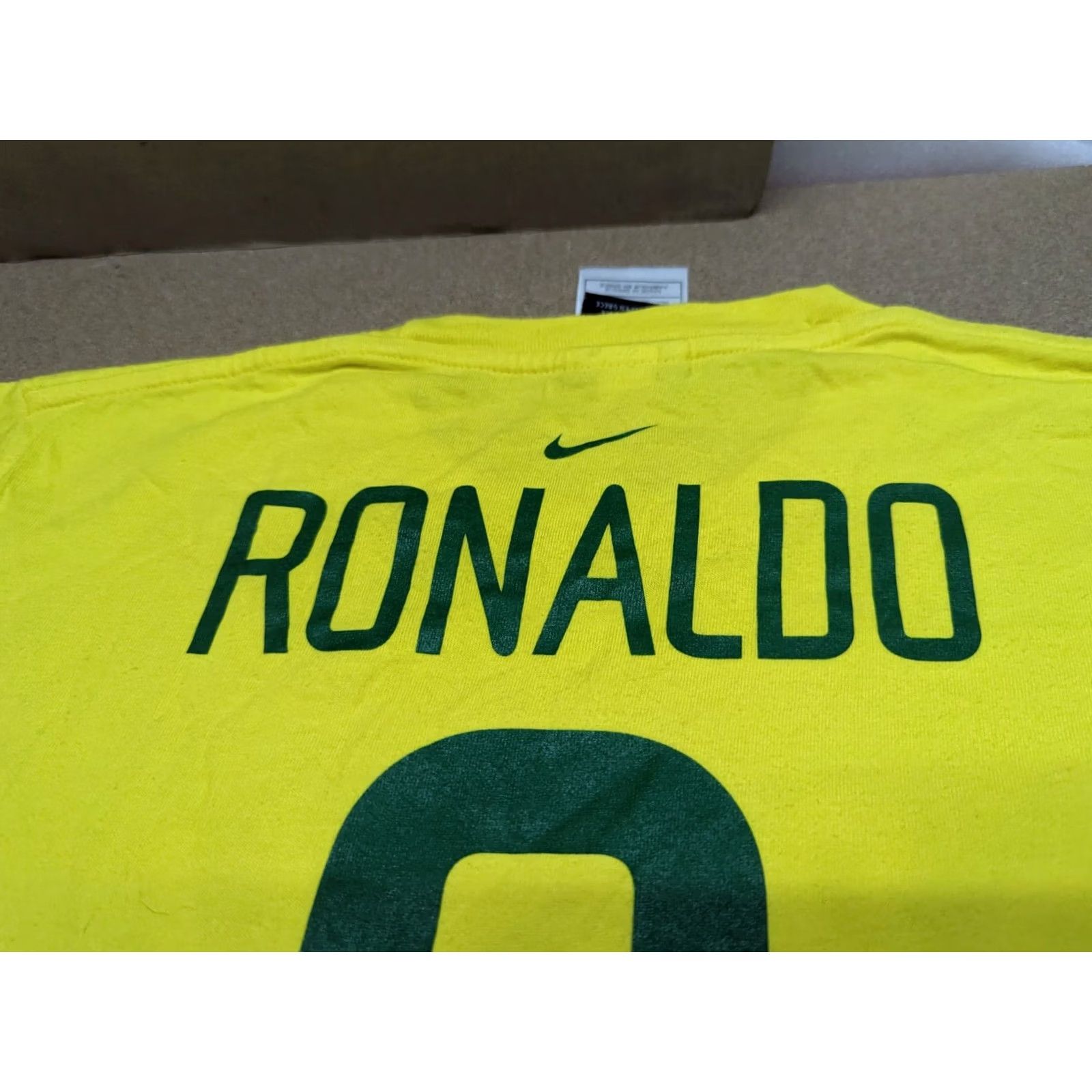 Nike Nike T-Shirt Baseball Jersey Vintage 90s Ronaldo Brasil Yellow Size S Mens Sports Cotton Jersey Shirt Size US S / EU 44-46 / 1 - 7 Thumbnail