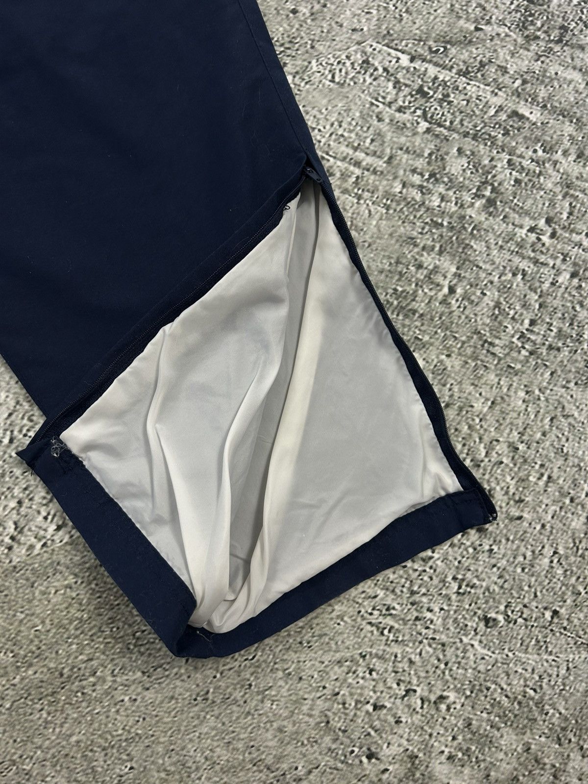Reebok × Vintage Reebok vintage track suit navy track pants nylon UK Size US XL / EU 56 / 4 - 12 Thumbnail