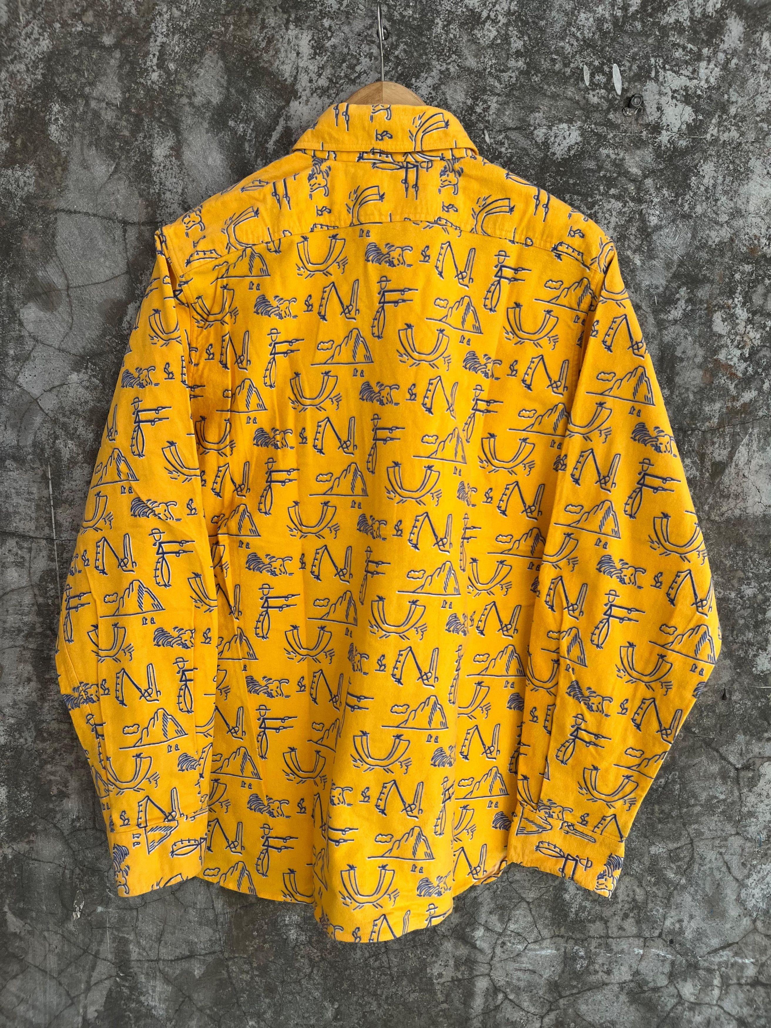 Sugar Cane Sugar Cane Button Ups Art All Over Print Shirt Size US M / EU 48-50 / 2 - 3 Thumbnail