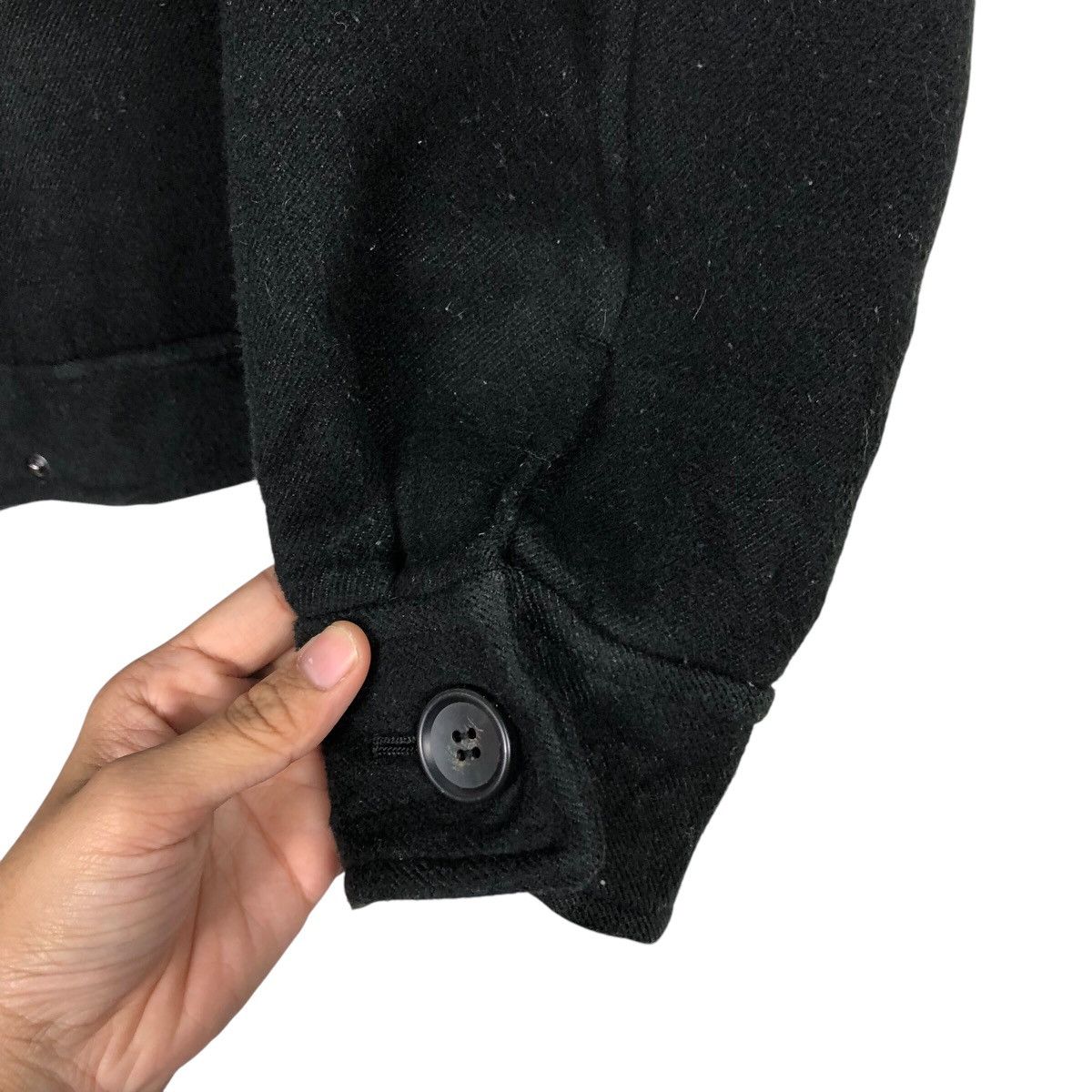 Beams Plus 📌Vintage Wool Biker Jacket B Ming Beams Issey Miyake Size US M / EU 48-50 / 2 - 16 Thumbnail