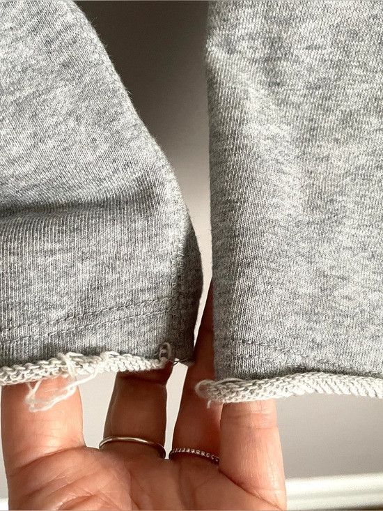 T by Alexander Wang T by Alexander Wang Gray Cotton Cropped Sweatpants - S/M Size 28" / US 6 / IT 42 - 5 Thumbnail