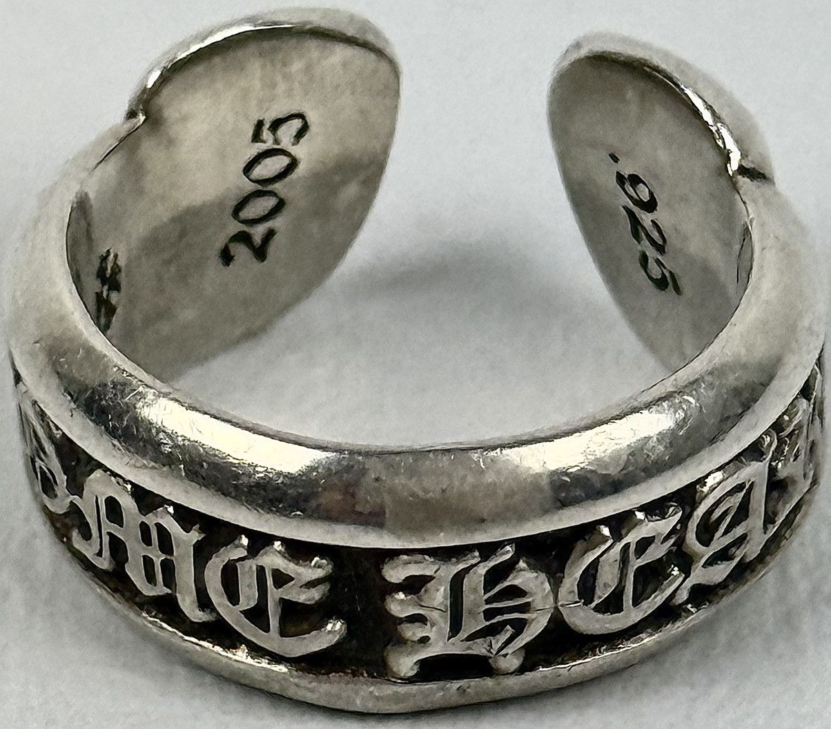 Chrome Hearts Chrome Hearts - Scroll - Label Ring (SIZE 7) Size ONE SIZE - 7 Thumbnail