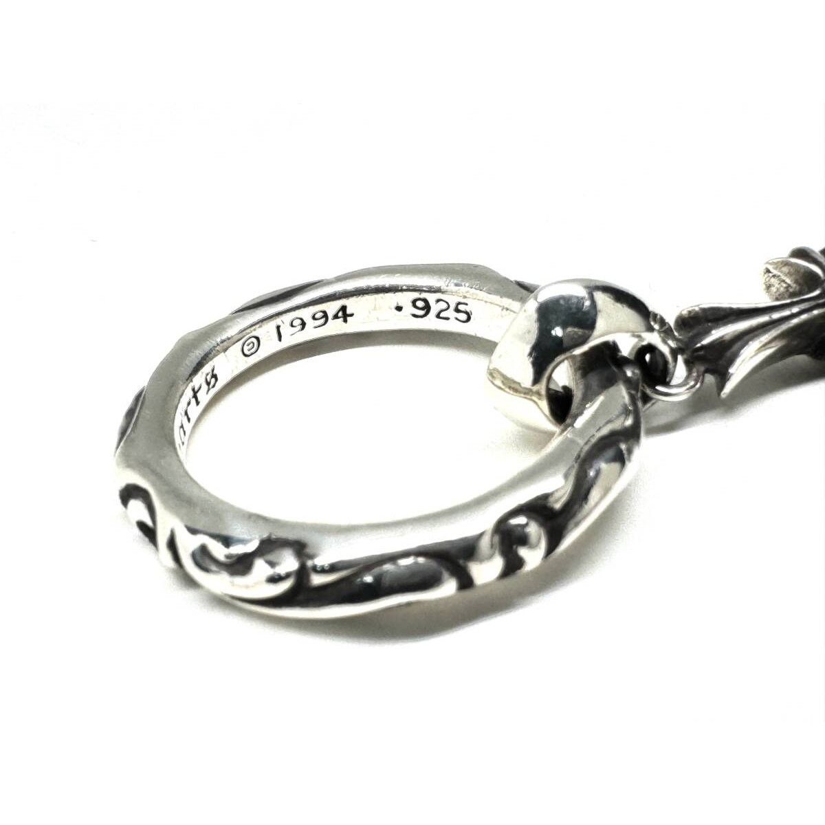 Chrome Hearts Chrome Hearts Silver Invoice Eyewear Loop Band Size ONE SIZE - 3 Thumbnail