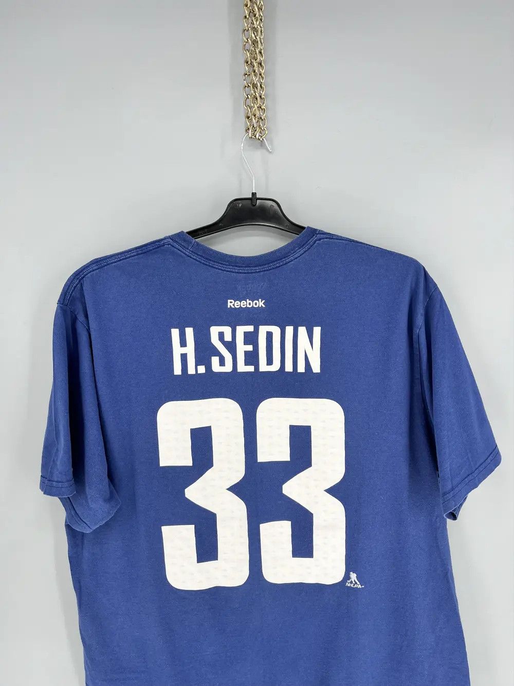 Reebok Reebok NHL T SHIRT Vancouver Canucks Henrik Sedin Size US XL / EU 56 / 4 - 10 Thumbnail