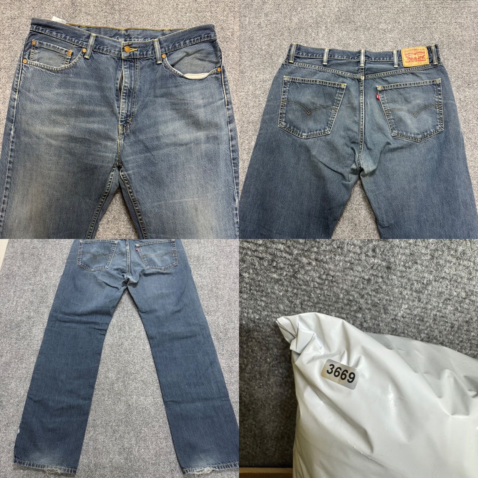Levi's VINTAGE Levi's 505 Jeans Men's 36x32 Dark Washed Denim Slim Relaxed Fit Pants Jeans Bl ue 36 Men Straight Size US 36 / EU 52 - 8 Thumbnail