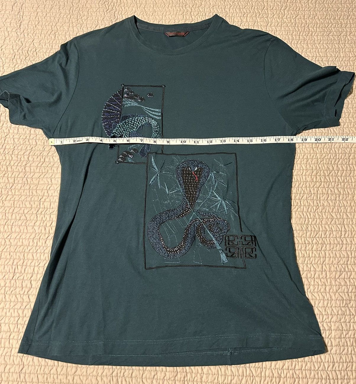 Roberto Cavalli × Vintage Vintage Fall 2006 Japanese Embroidered Appliqué T 46 Size US S / EU 44-46 / 1 - 13 Thumbnail