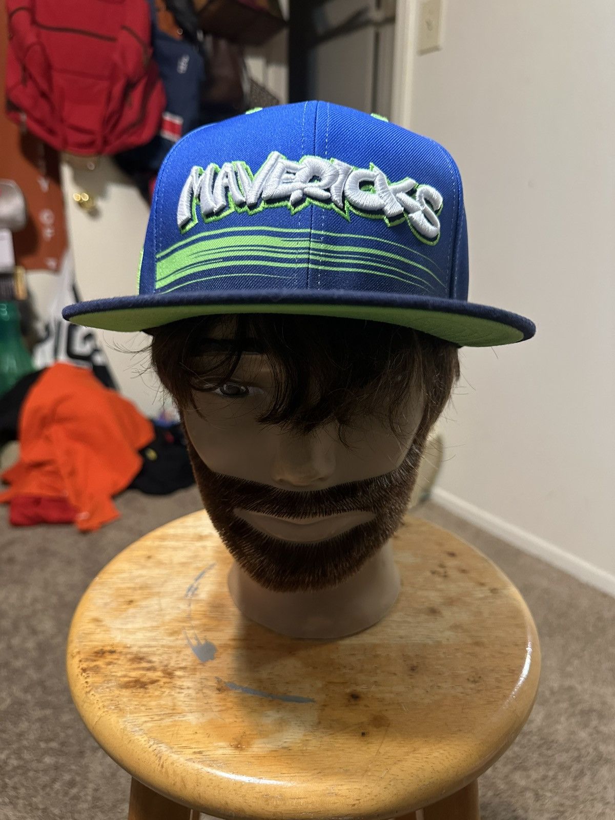 NBA Vintage NBA Dallas Mavericks “triple green” hat 00s Size ONE SIZE - 1 Thumbnail