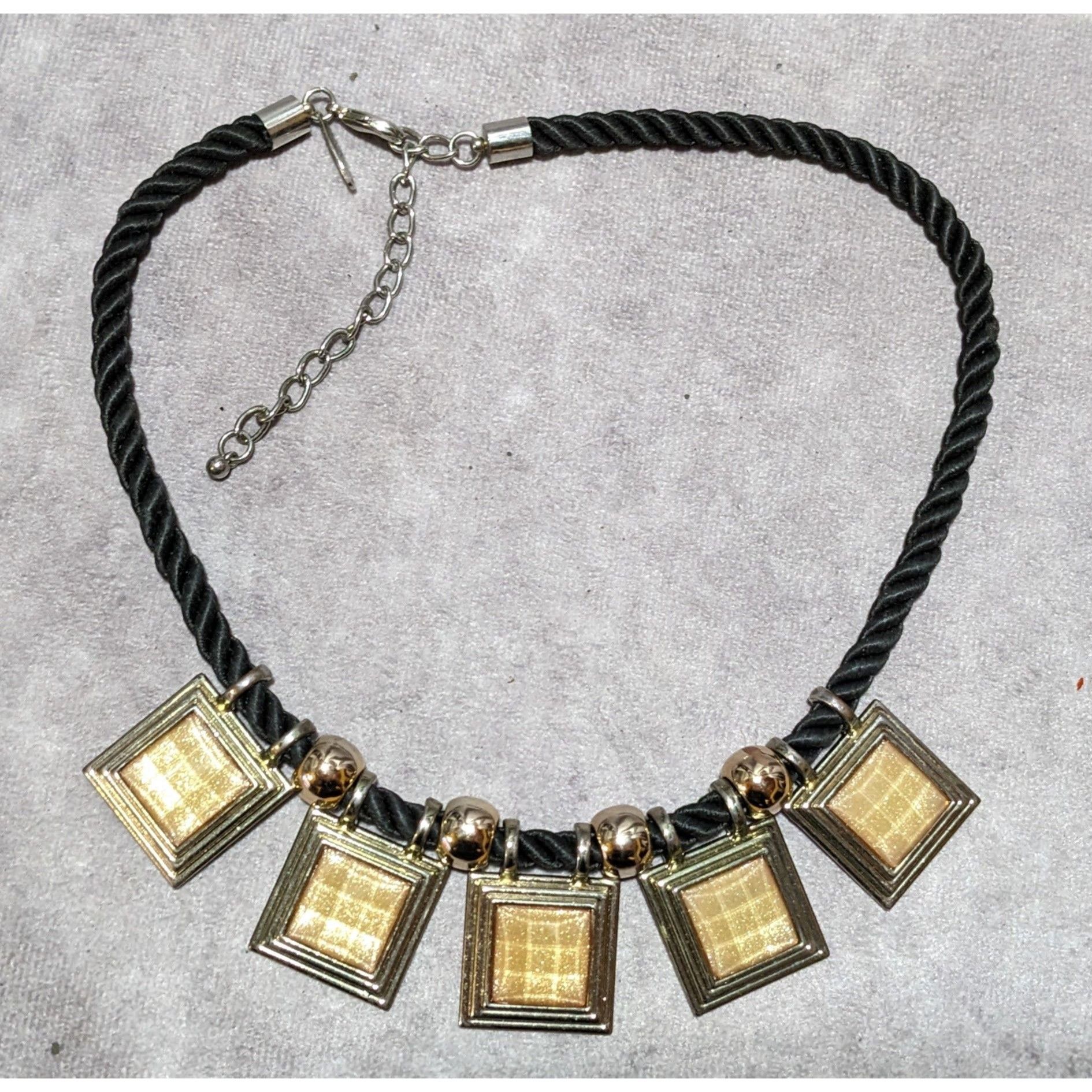 Other NY Chunky Faceted Gem Geometric Necklace Size ONE SIZE - 8 Thumbnail