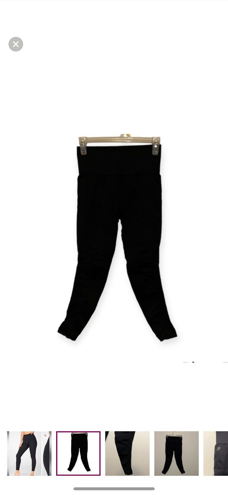 Fabletics Fabletics small sync seamless high waisted 7/8 leggings Size 27" / US 4 / IT 40 - 1 Thumbnail