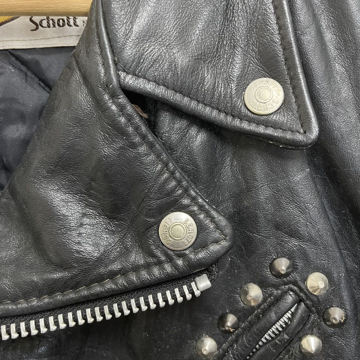 Schott Vintage Schott Perfecto Custom Punk Jacket Size US M / EU 48-50 / 2 - 13 Thumbnail