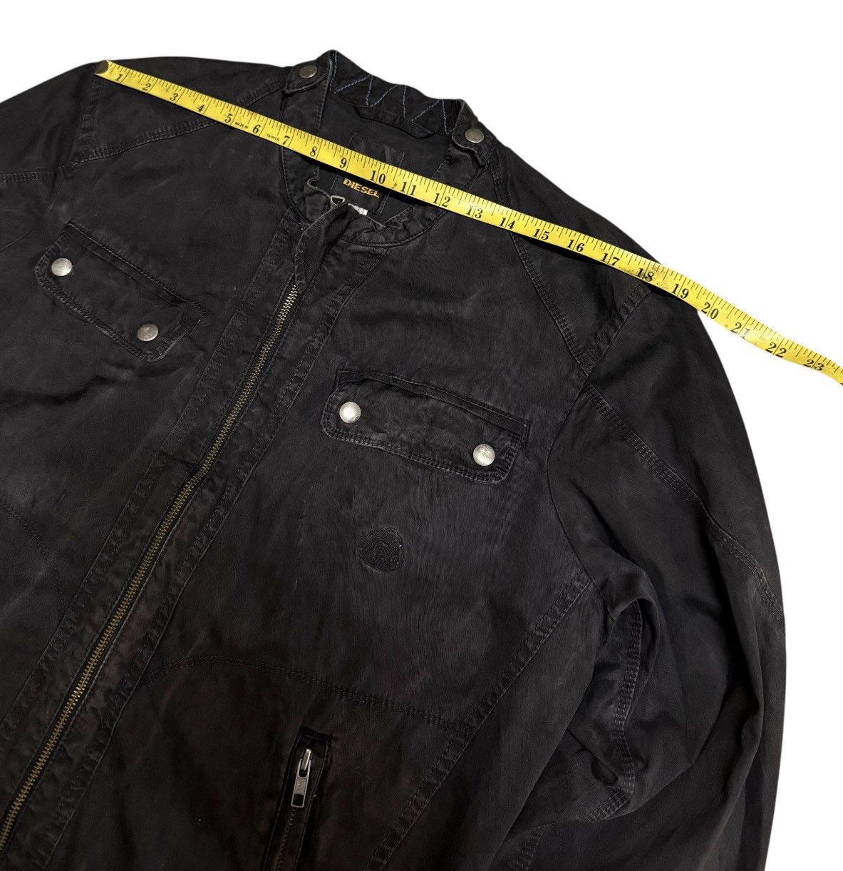 Diesel DIESEL JACKET BLACK VINTAGE Size US L / EU 52-54 / 3 - 8 Thumbnail