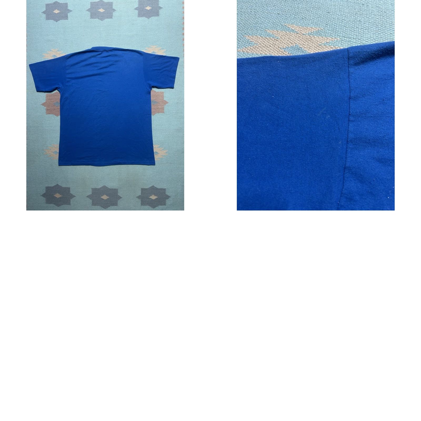 Vintage VINTAGE 80s Plymouth WSDP Graphic T Shirt Canton Michigan Radio Blue XL Shirt Mens Size US XL / EU 56 / 4 - 8 Thumbnail