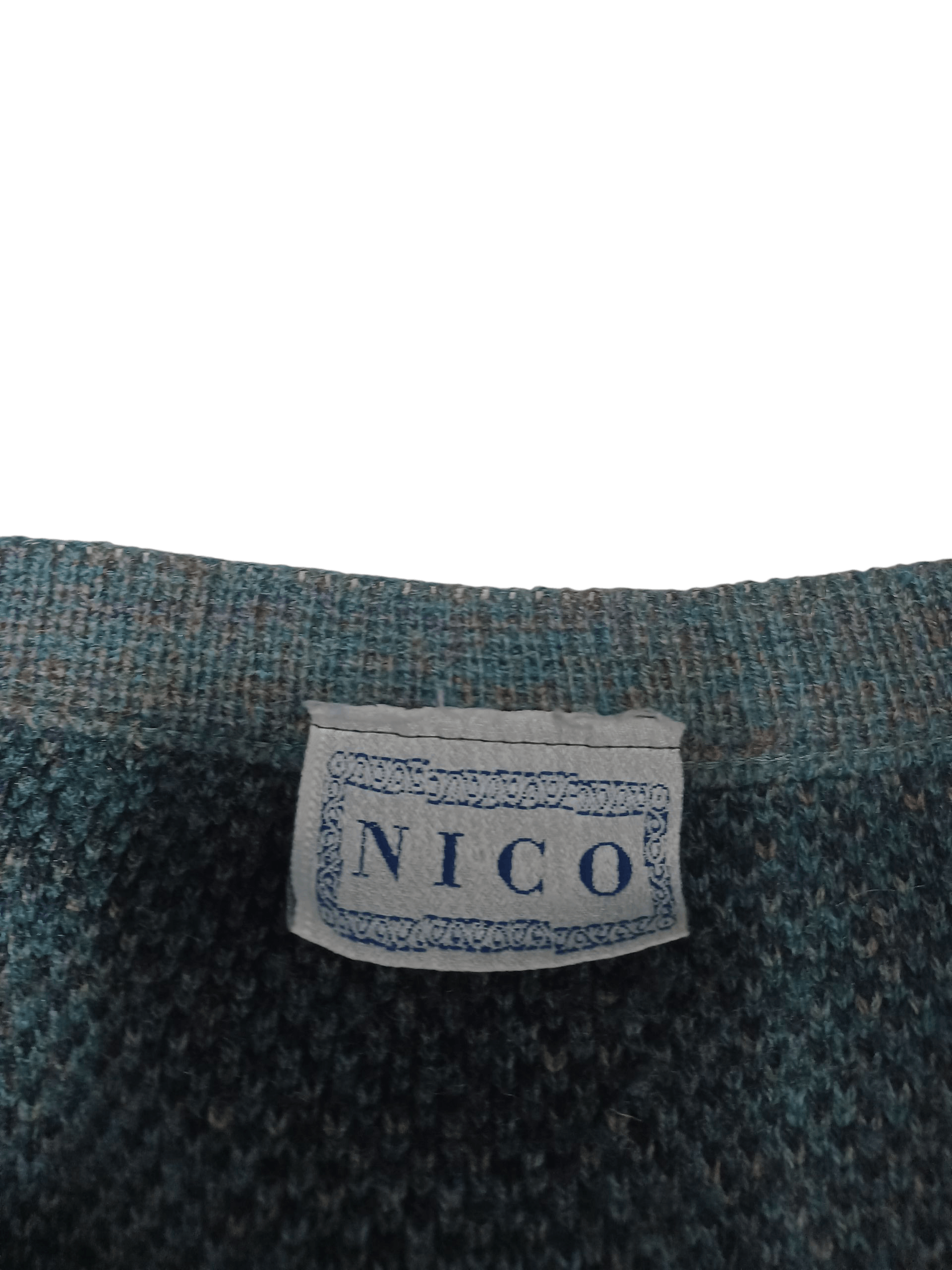 Other VINTAGE 90S OLDMONEY GOLF BIG LOGO V-NECK MADE IN UK SWEATER Size US XL / EU 56 / 4 - 4 Thumbnail