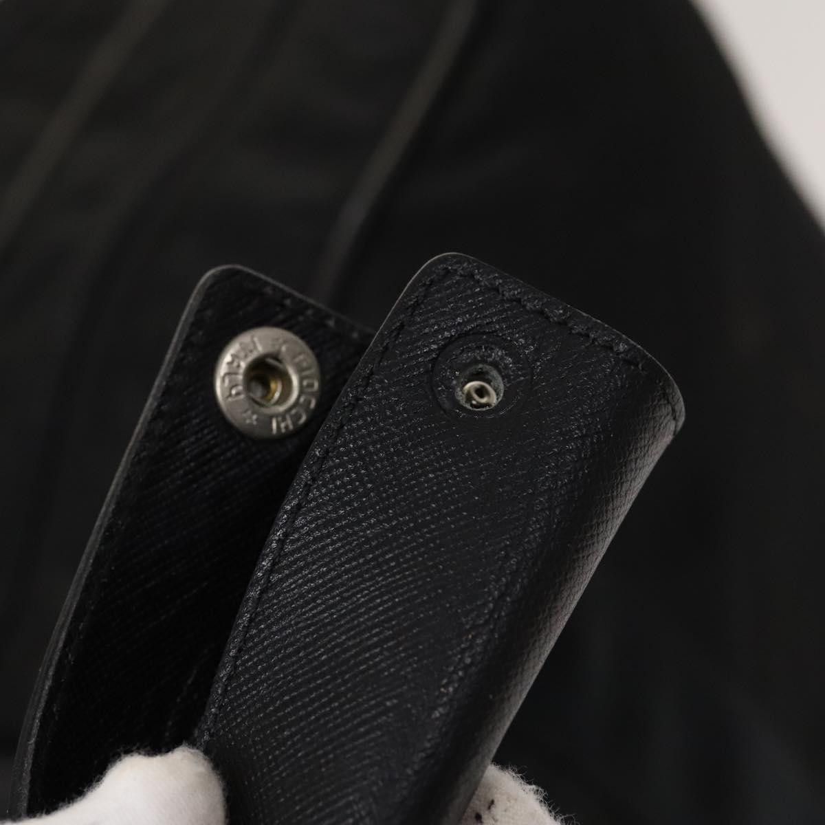 Prada PRADA Boston Bag Nylon Black Size ONE SIZE - 9 Thumbnail