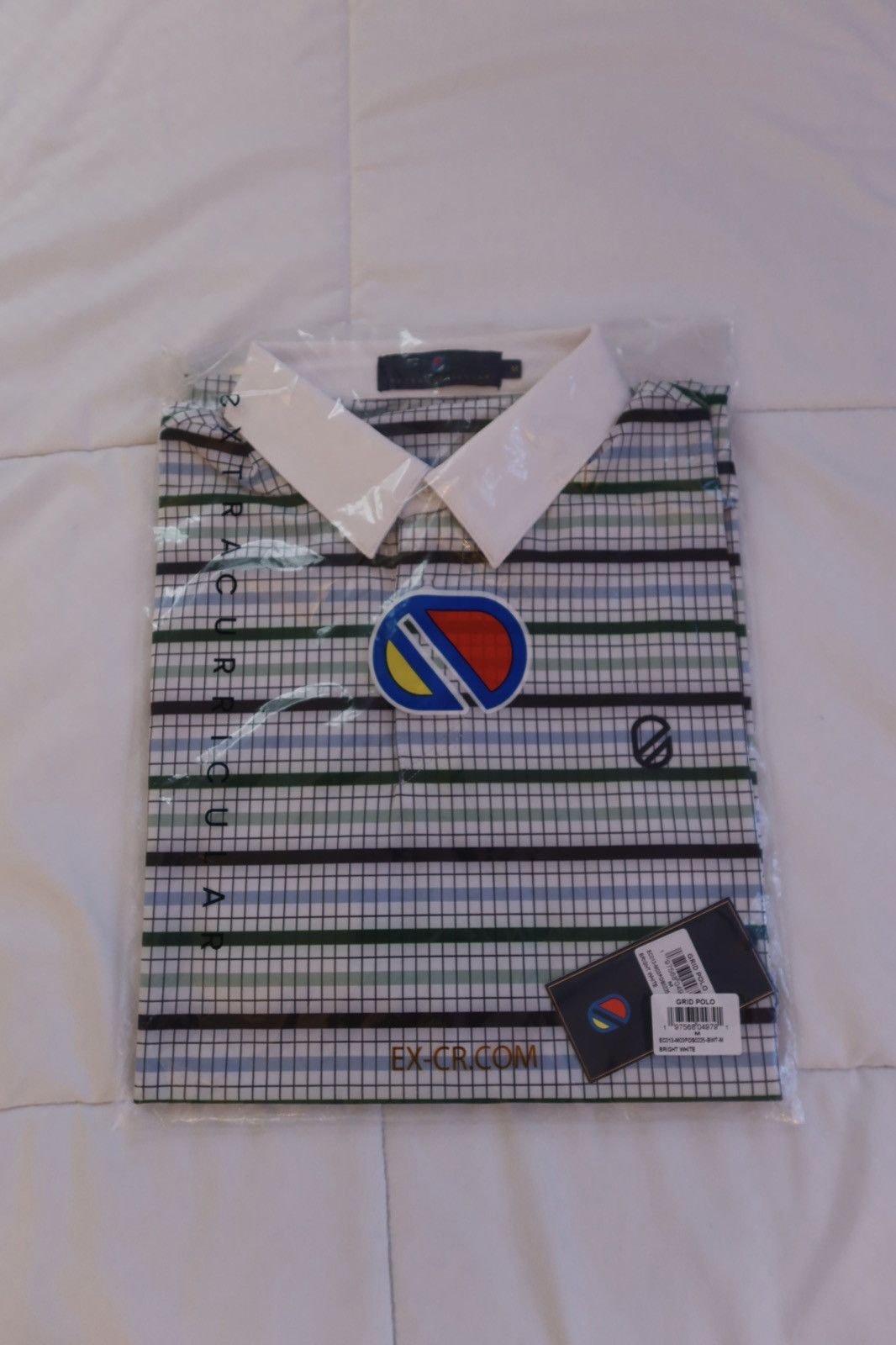 Other Grid Polo Bright White Size US M / EU 48-50 / 2 - 9 Thumbnail