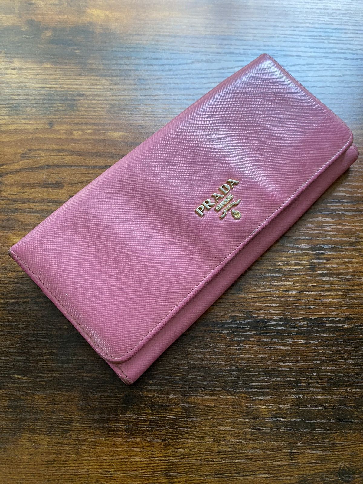 Prada Prada Saffiano Metal Long Wallet Size ONE SIZE - 2 Thumbnail