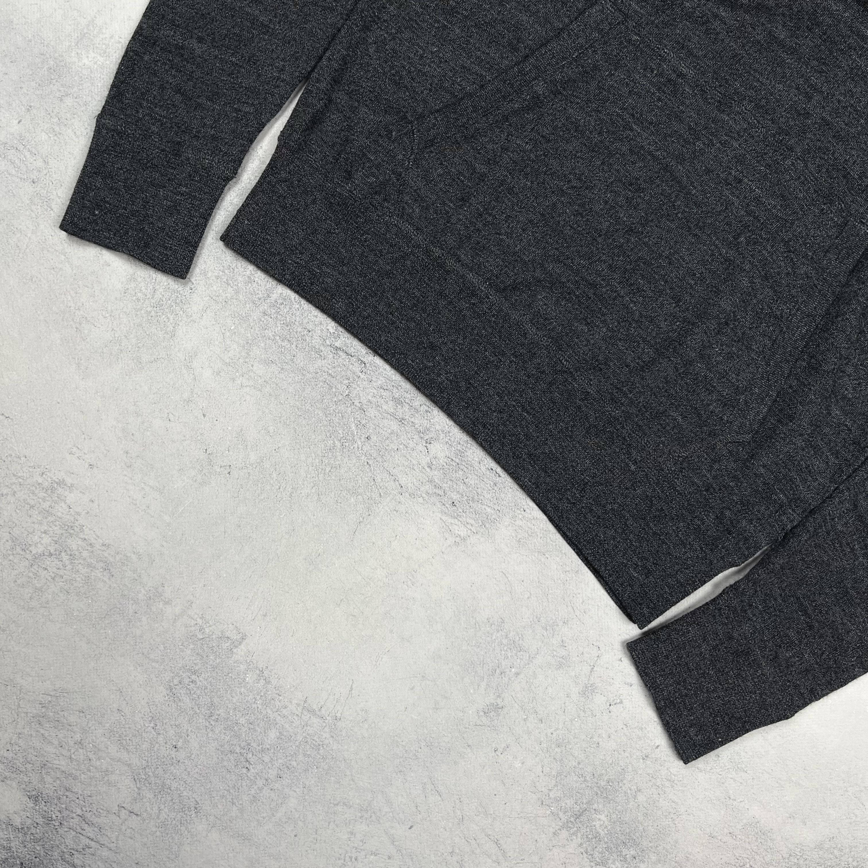 Allsaints Luxury AllSaints Mode Merino Wool Hoodie Size US L / EU 52-54 / 3 - 9 Thumbnail