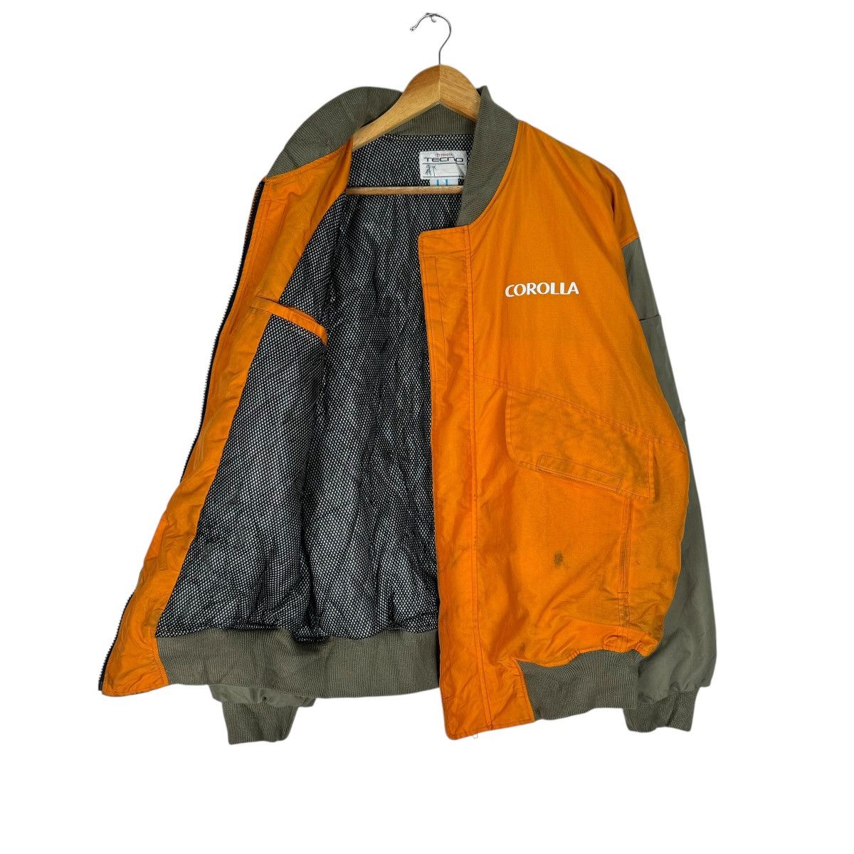 Japanese Brand ☀️TOYOTA COROLLA RACING MA-1 BOMBER JACKET Size US L / EU 52-54 / 3 - 7 Thumbnail