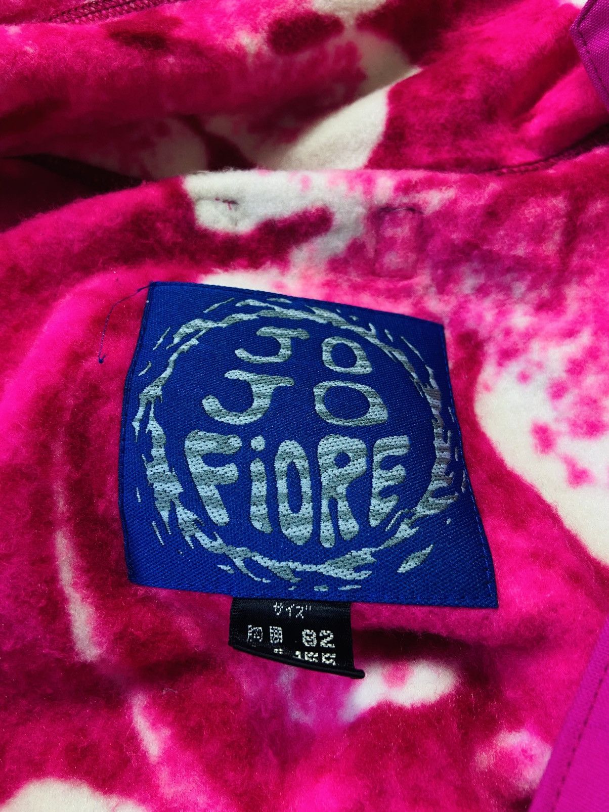 Japanese Brand Vintage Fiore Half Snap Button Fleece Size US L / EU 52-54 / 3 - 10 Thumbnail