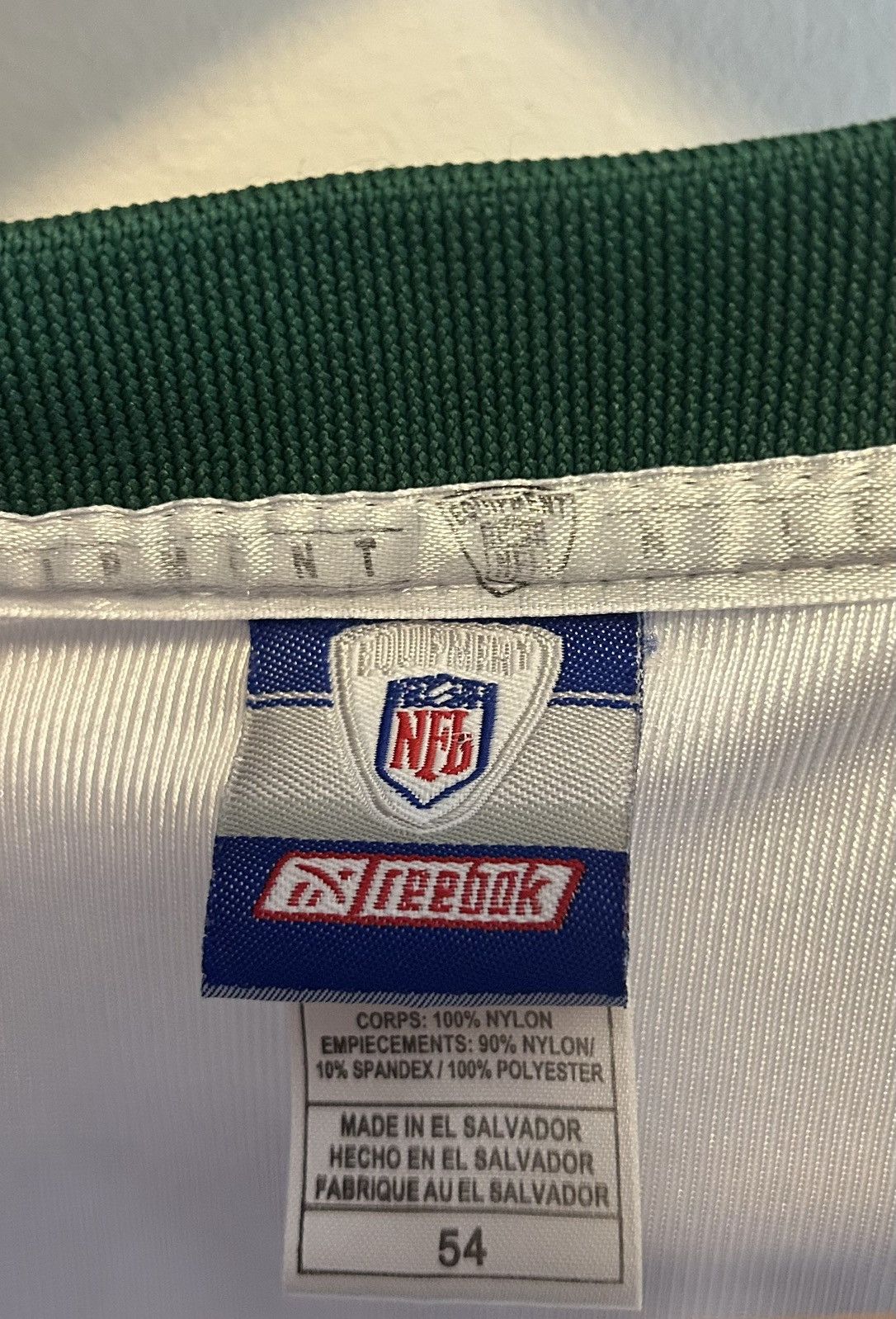 Reebok Vintage Reebok Green Bay Packers NFL Brett Favre Jersey Size US XXL / EU 58 / 5 - 7 Thumbnail
