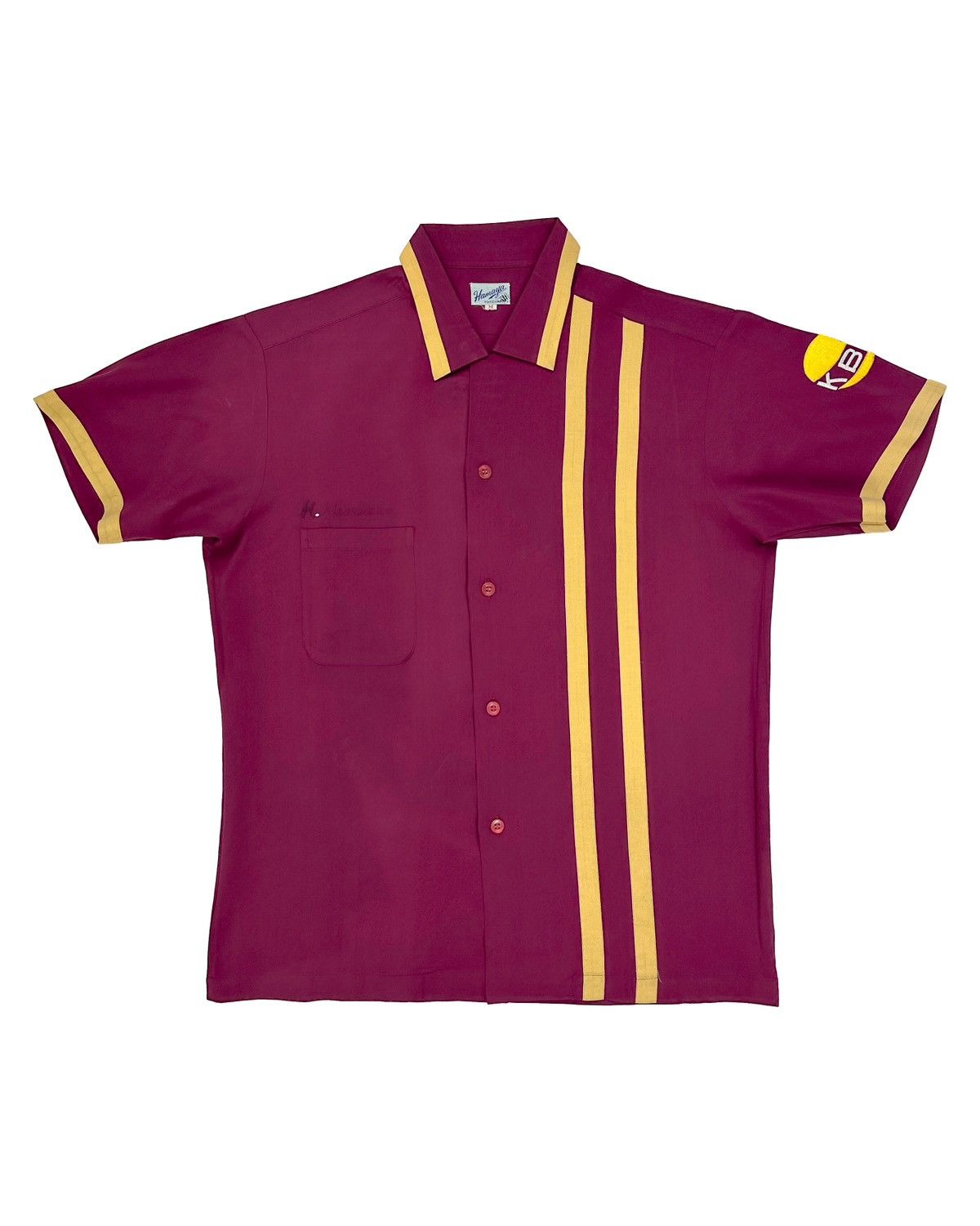 Japanese Brand × Vintage 50s/60s Hamaya Yokohama “KBF Club” Japanese Bowling Shirt Size US M / EU 48-50 / 2 - 1 Thumbnail