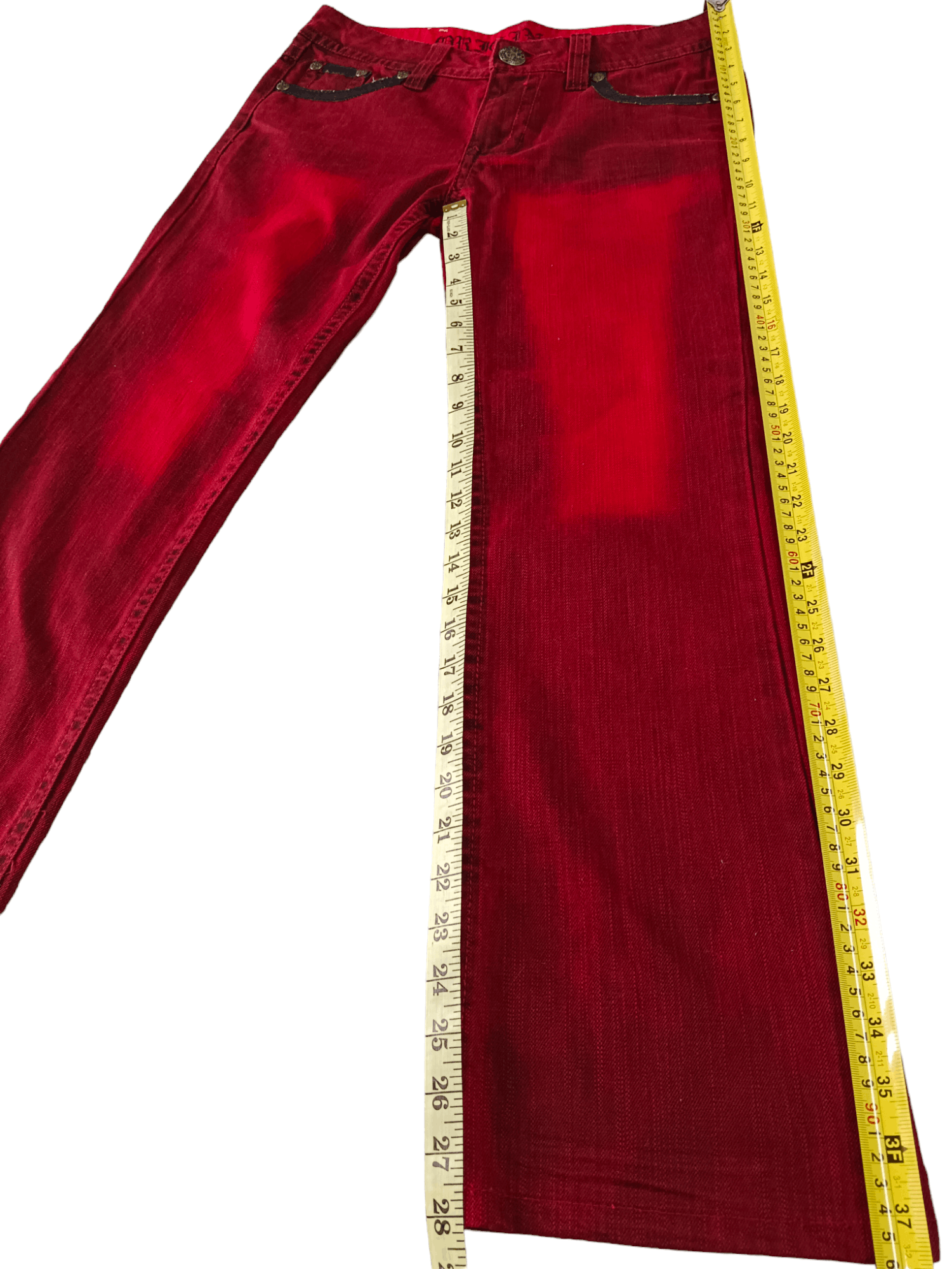 Japanese Brand 🔥Hot🔥Seditionaries Hell Reds Punk Jeans Size US 30 / EU 46 - 8 Thumbnail