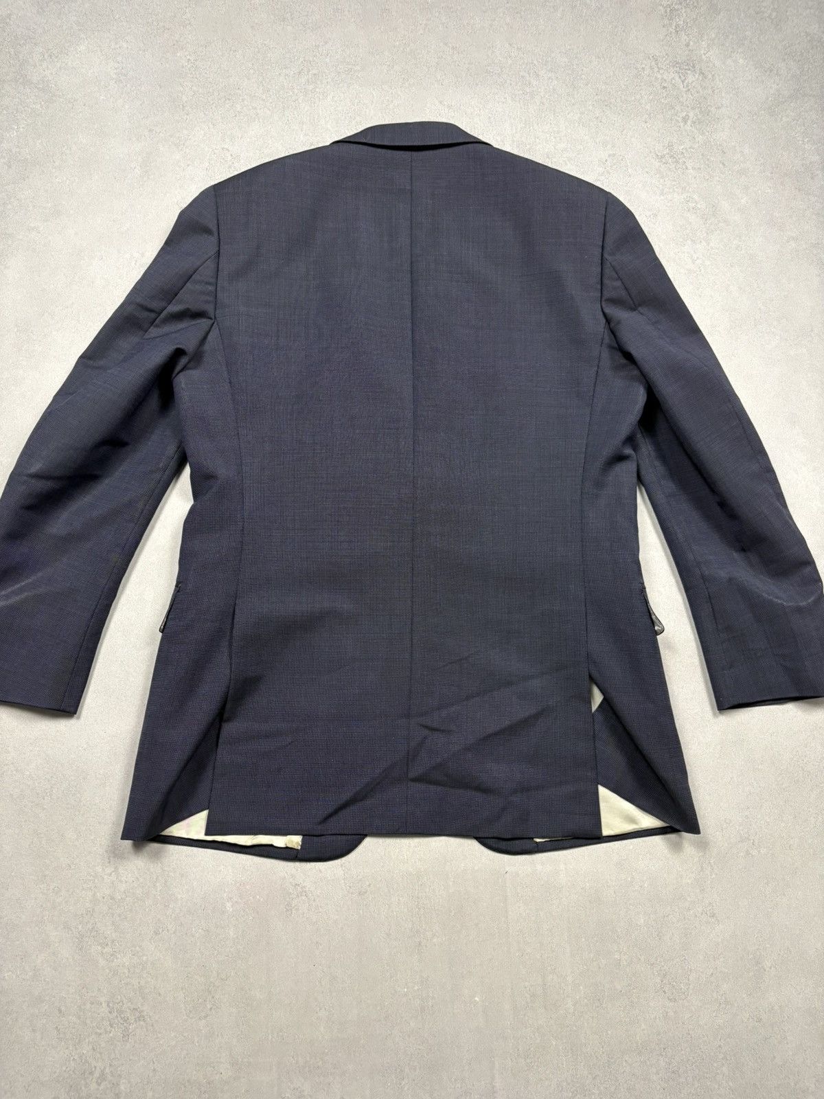 Suitsupply Man SuitSupply Wool Mohair Blazer Navy EU52 Drop 6 Size 42R - 13 Thumbnail