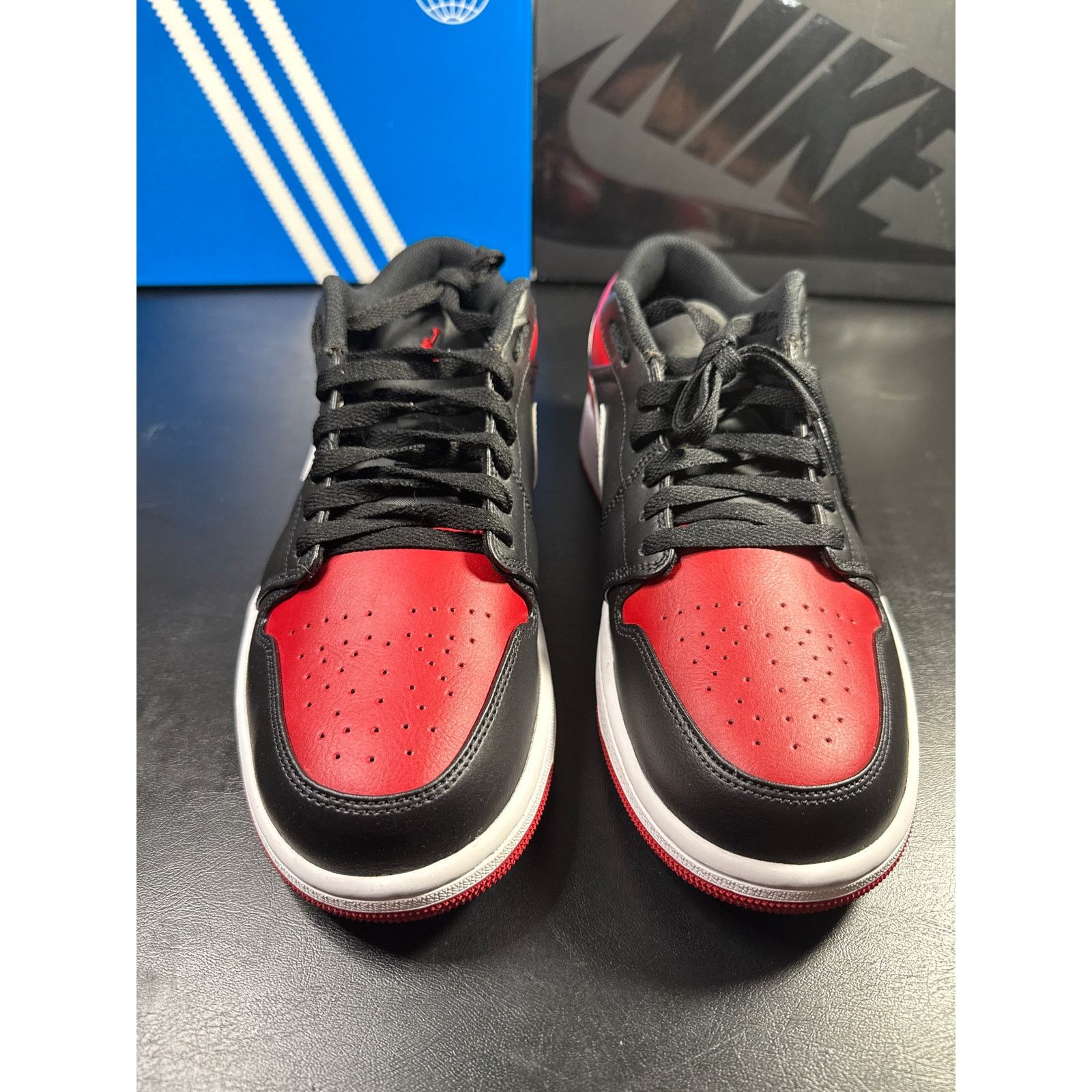 Jordan Brand Jordan 1 Low - "Alternate Bred Toe" - Mens Size 10 Size US 10 / EU 43 - 2 Thumbnail